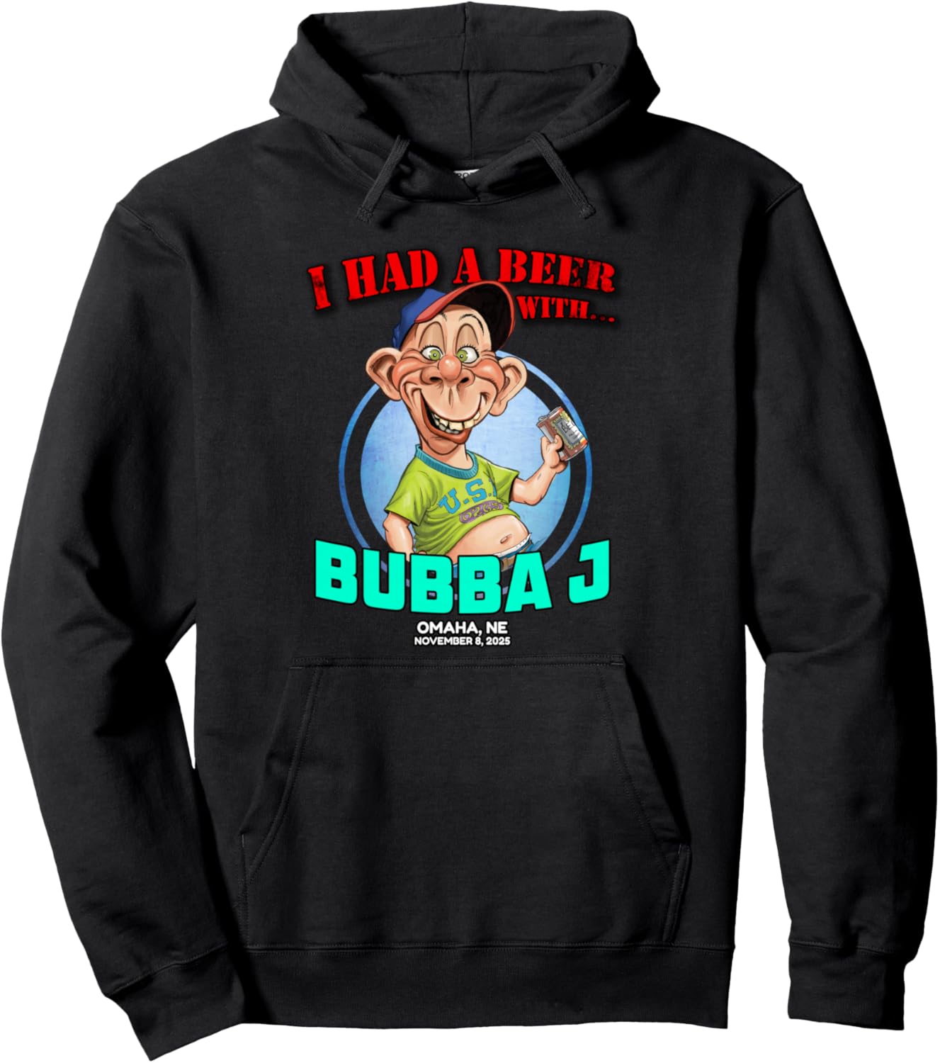 Bubba J Omaha, NE (2025) Pullover Hoodie