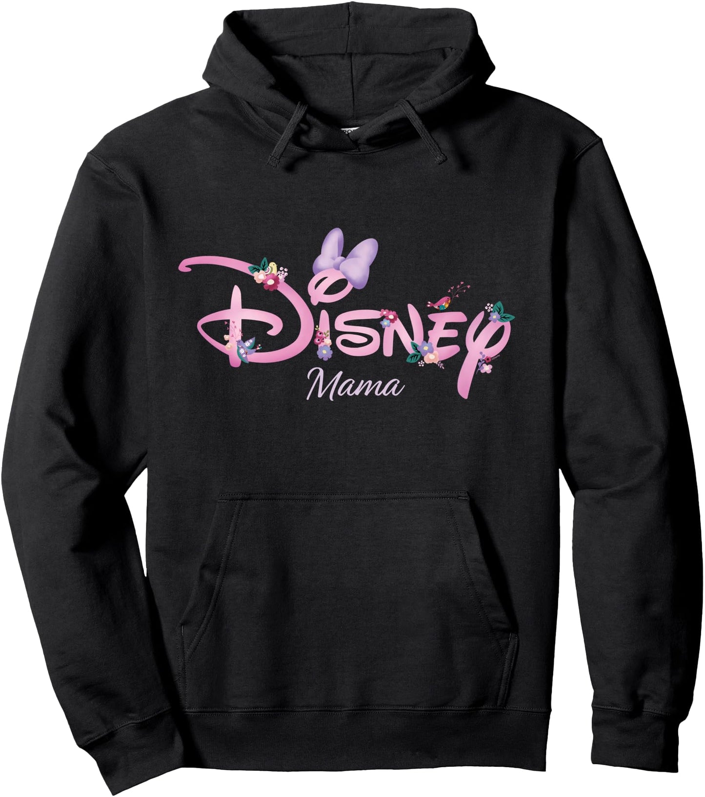 Disney Mama Minnie Mouse Logo Family Trip Mother's Day Gift Pullover Hoodie