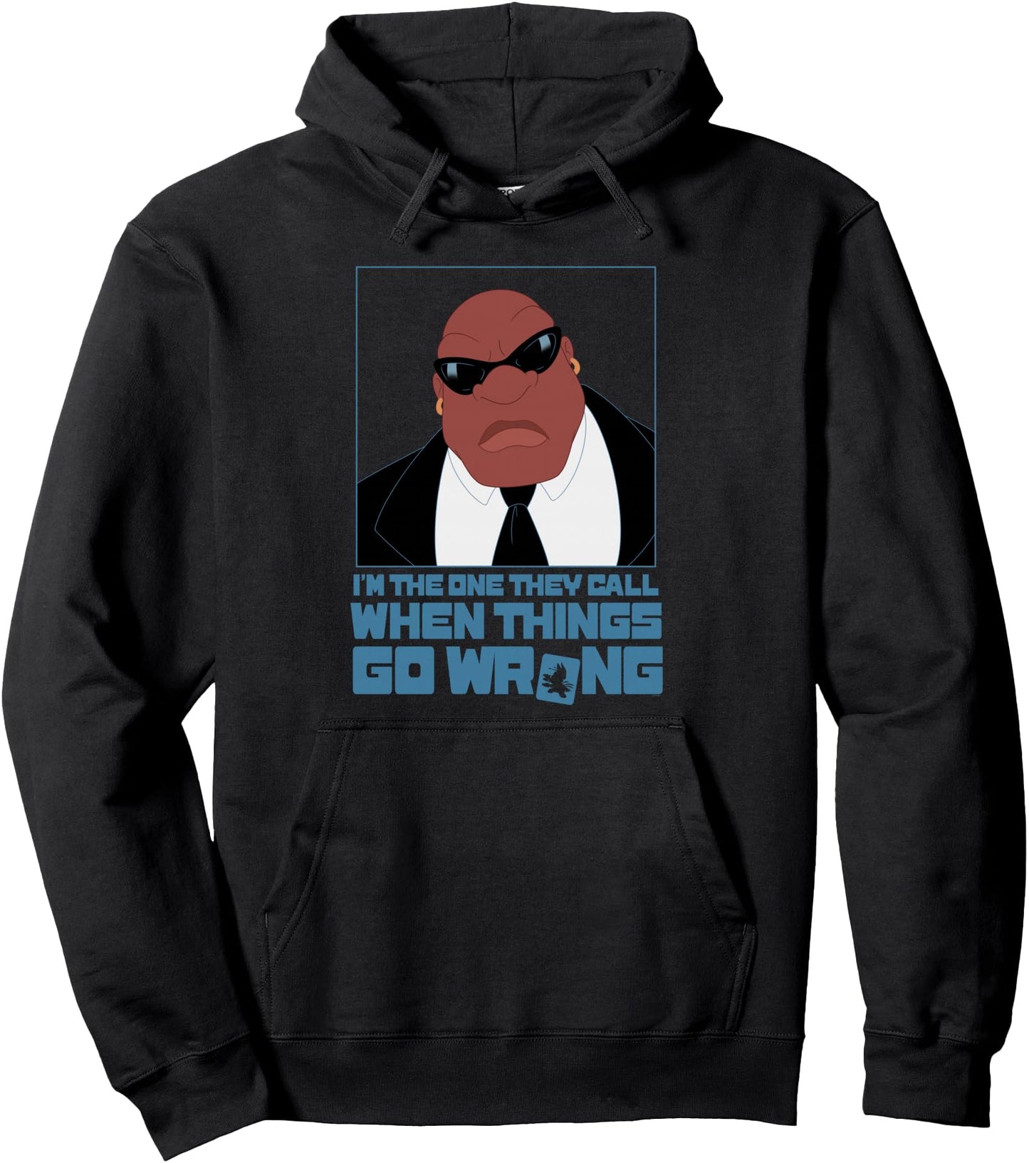 Disney Lilo & Stitch Cobra Bubbles Call When Things Go Wrong Pullover Hoodie