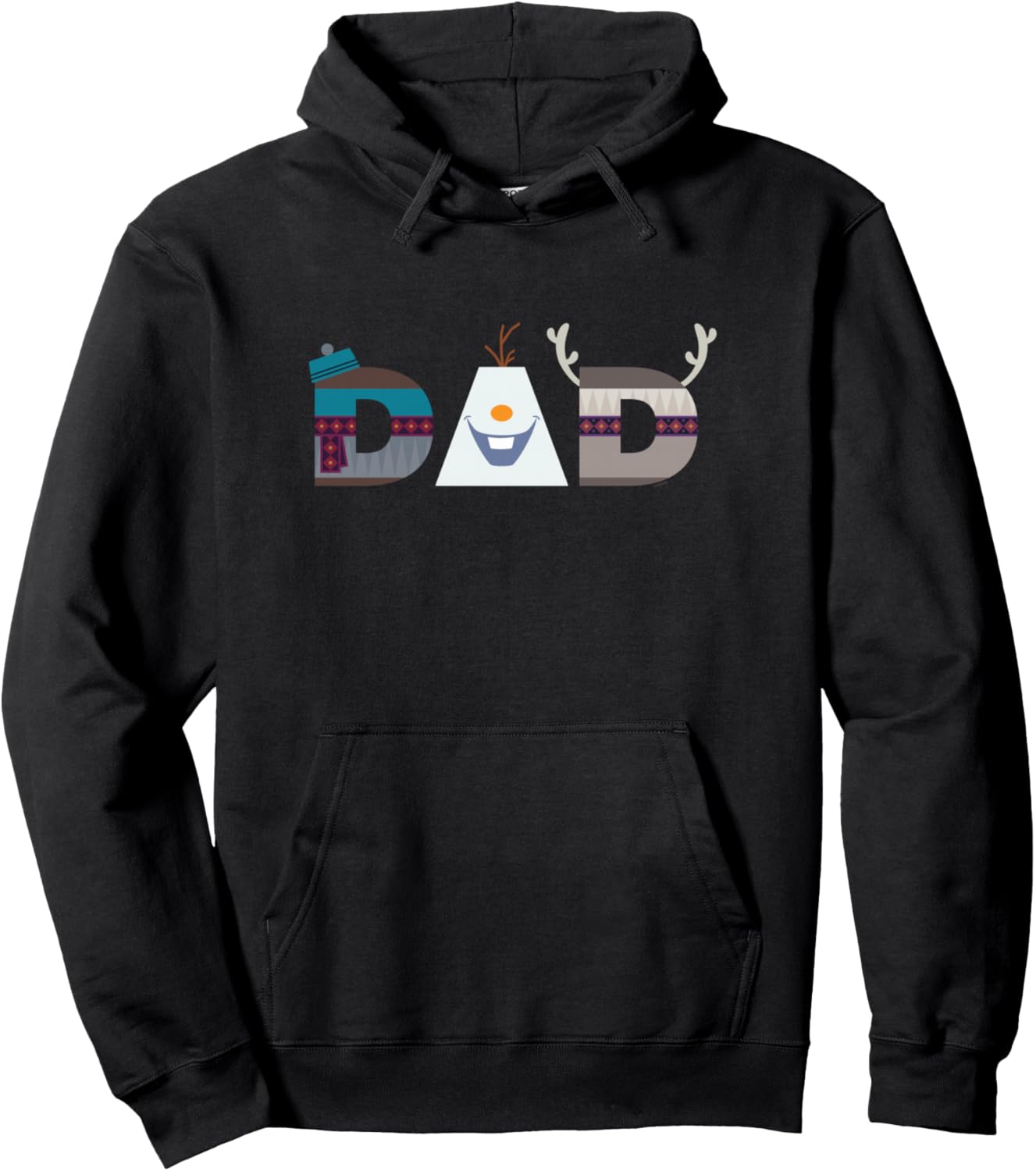 Disney Frozen Olaf Sven Kristoff Father\u2019s Day Birthday Dad Pullover Hoodie