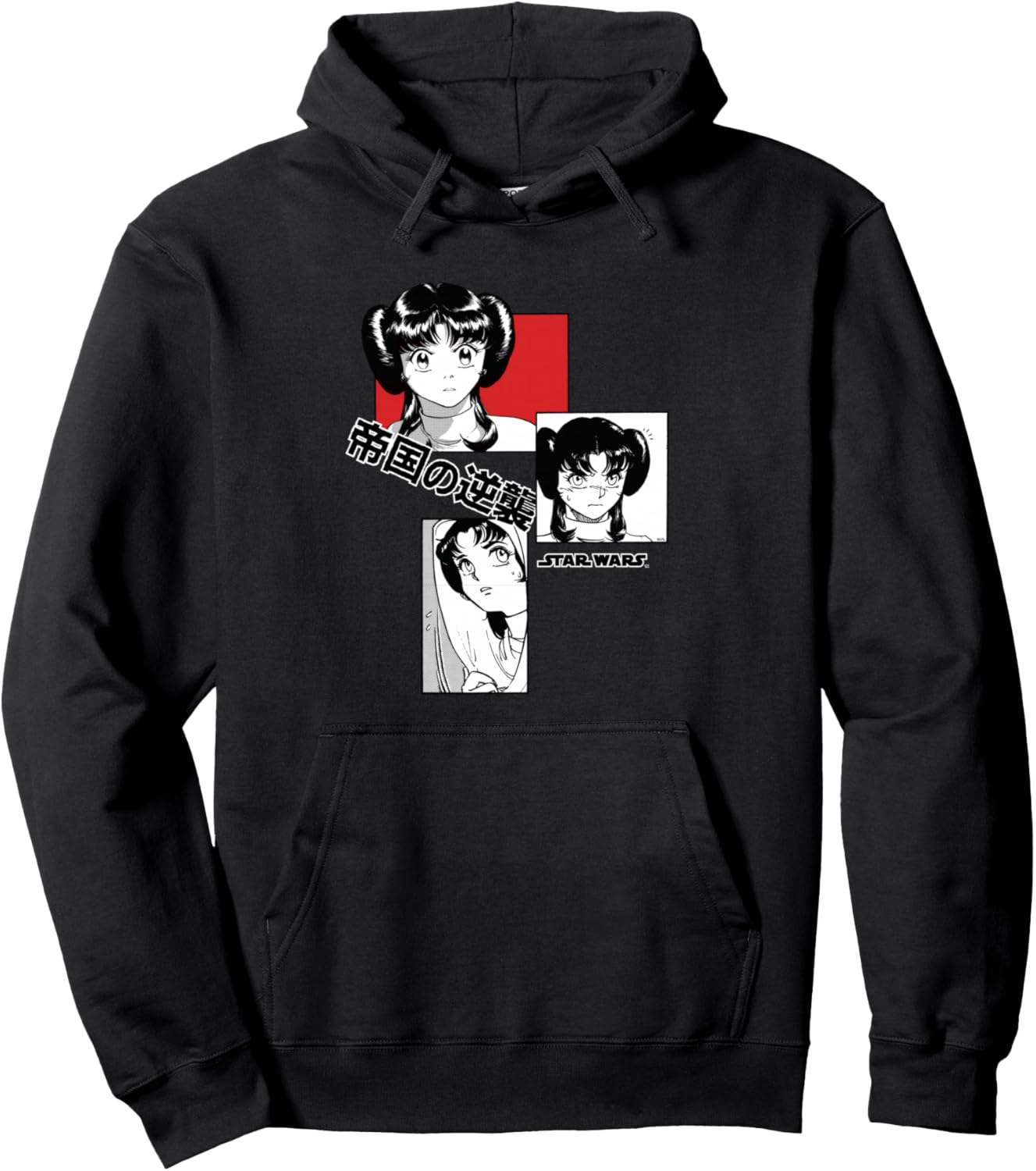 Star Wars Princess Leia Japanese Anime Manga Comic Pullover Hoodie