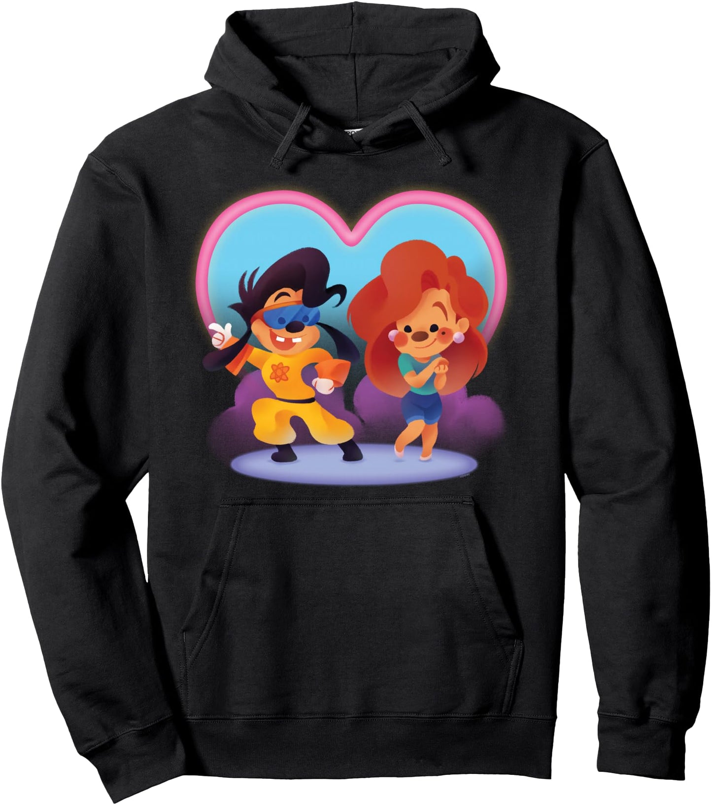 Disney A Goofy Movie Cute Valentine's Day Max & Roxanne Pullover Hoodie