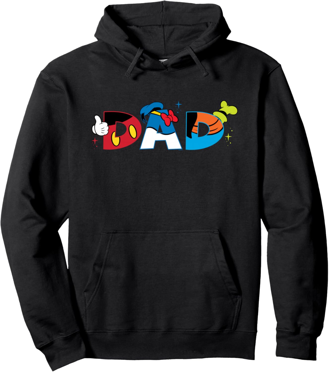 Disney Mickey Mouse and Friends Dad Father\u2019s Day Birthday Pullover Hoodie