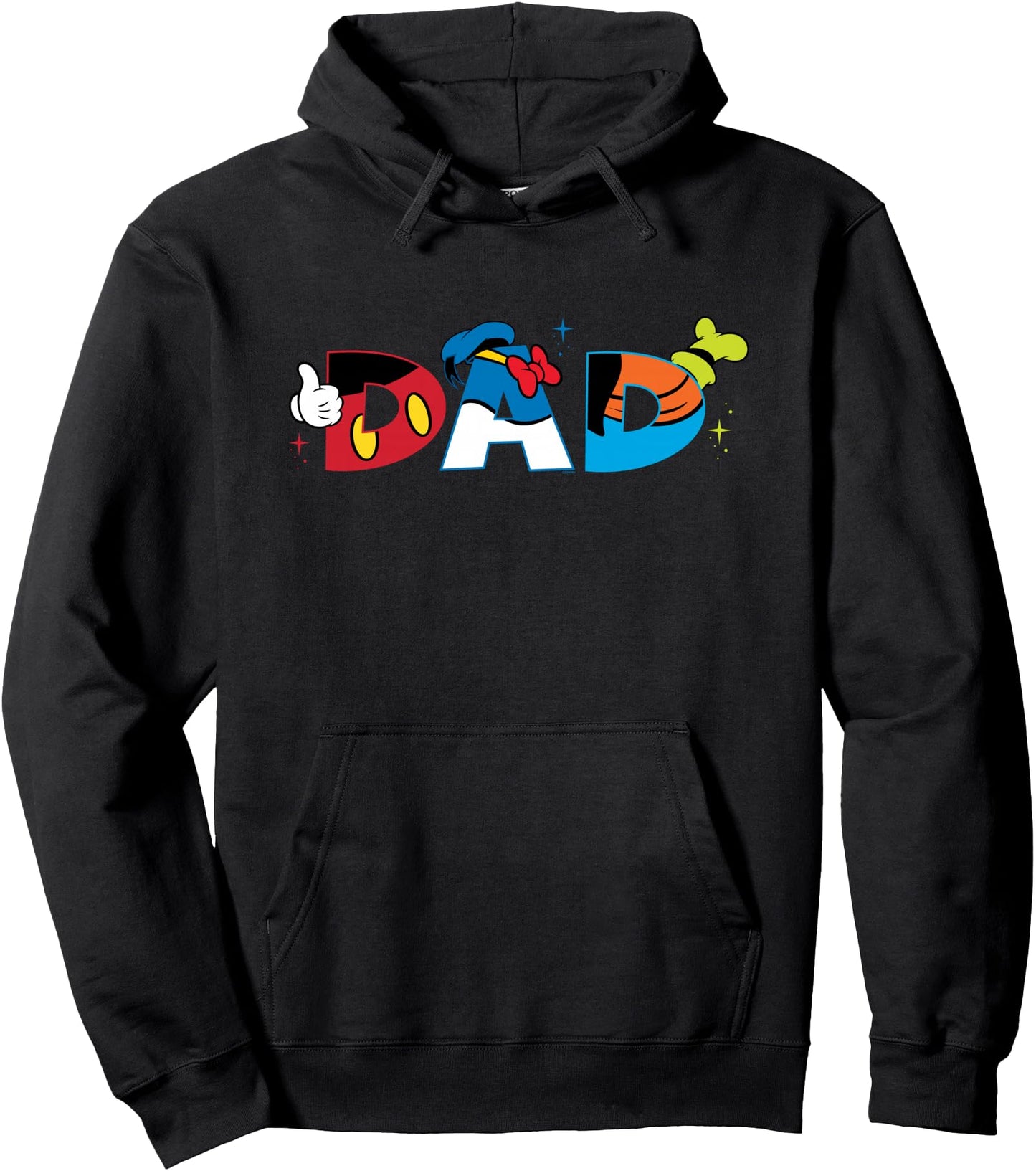 Disney Mickey Mouse and Friends Dad Father's Day Birthday Pullover Hoodie
