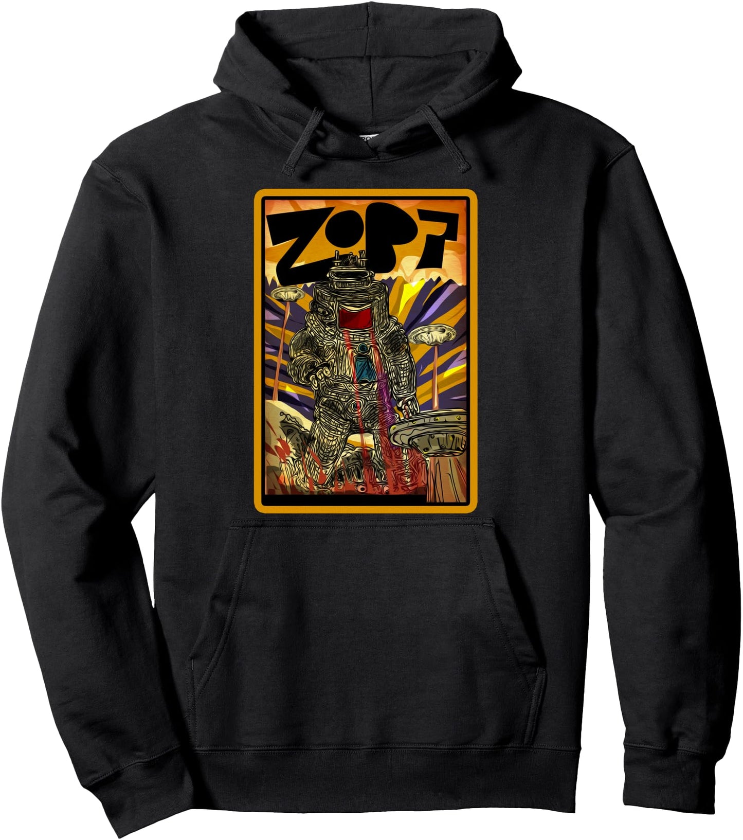 Anime Japanese War Robot Space & Science Pullover Hoodie