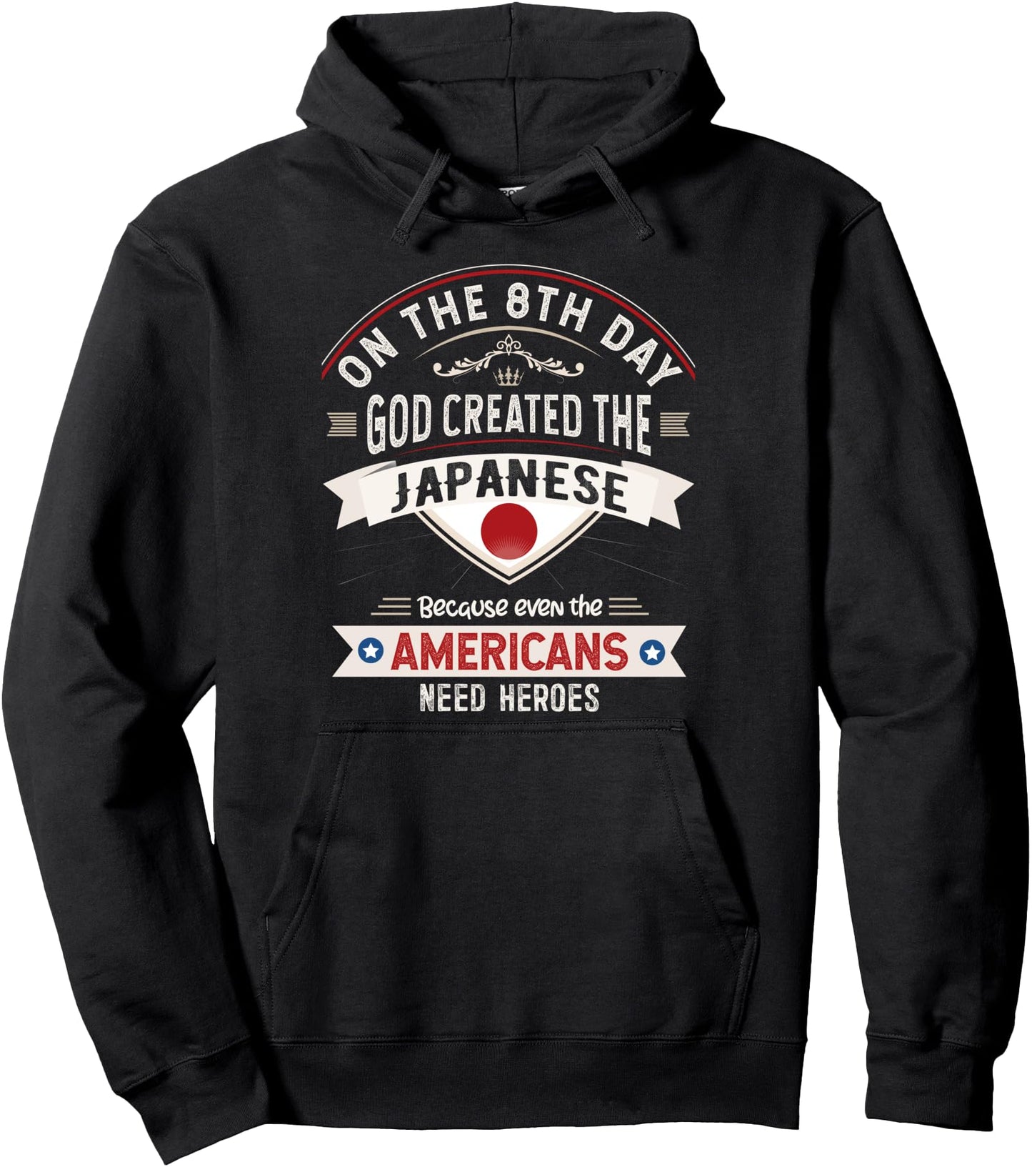 Japan Flag Souvenirs for Japanese Men & Women Pullover Hoodie