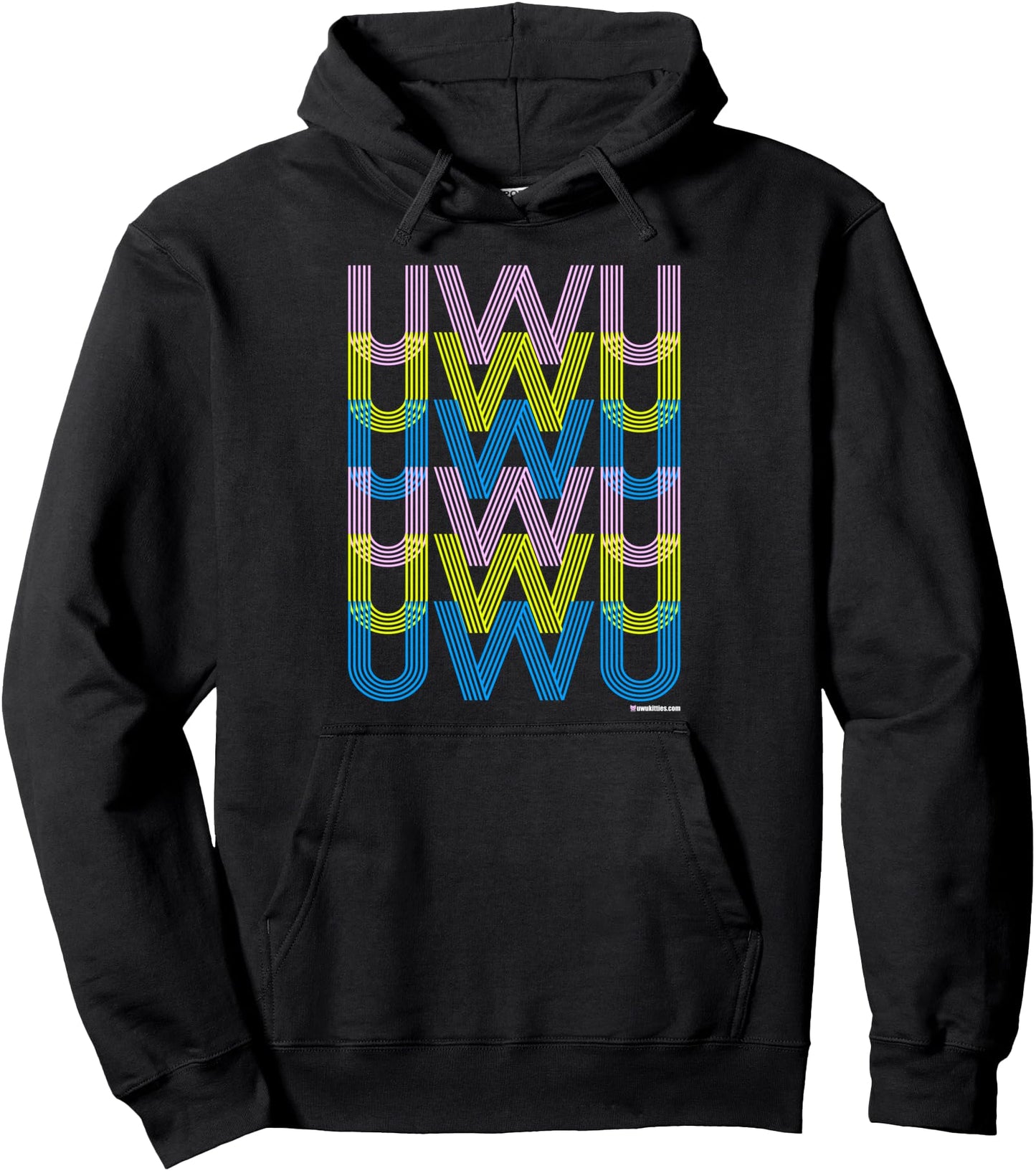 UwU Kitties: UWU Hoodie - Happy Anime Face