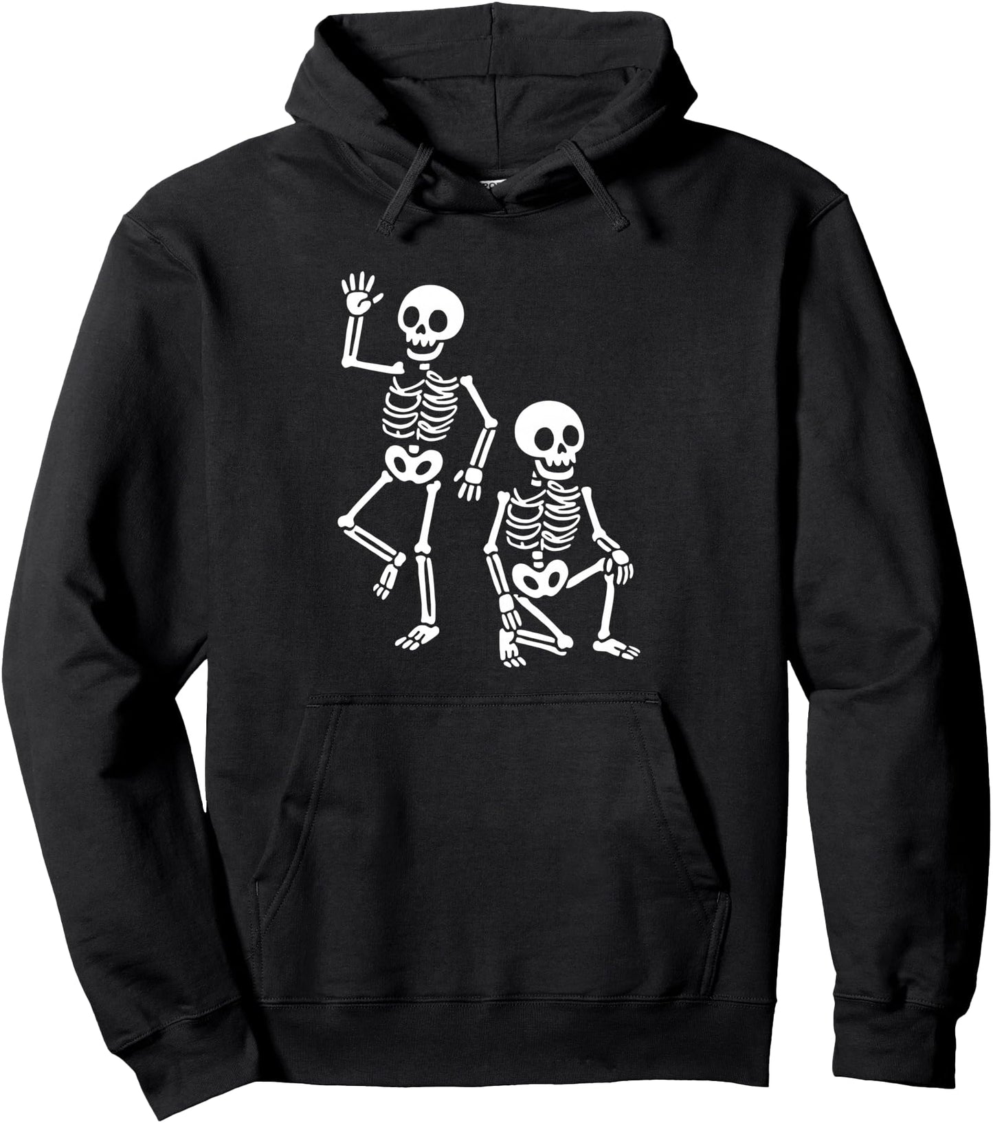 Funny Halloween Trump Skeleton Trump Pullover Hoodie