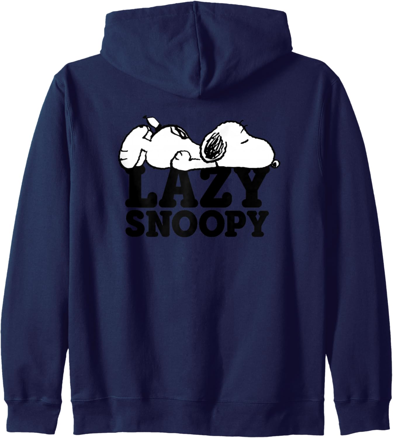 Peanuts - Lazy Snoopy Zip Hoodie