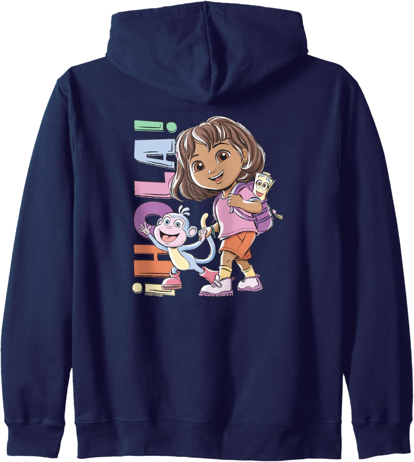Dora (2024) Hola Dora Sketchy Zip Hoodie