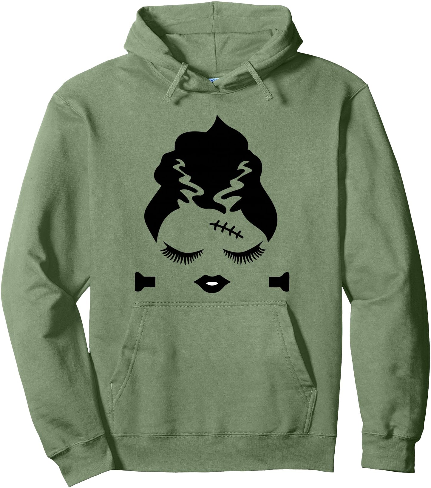 Bride of Frankenstein Monster Halloween Costume Pullover Hoodie
