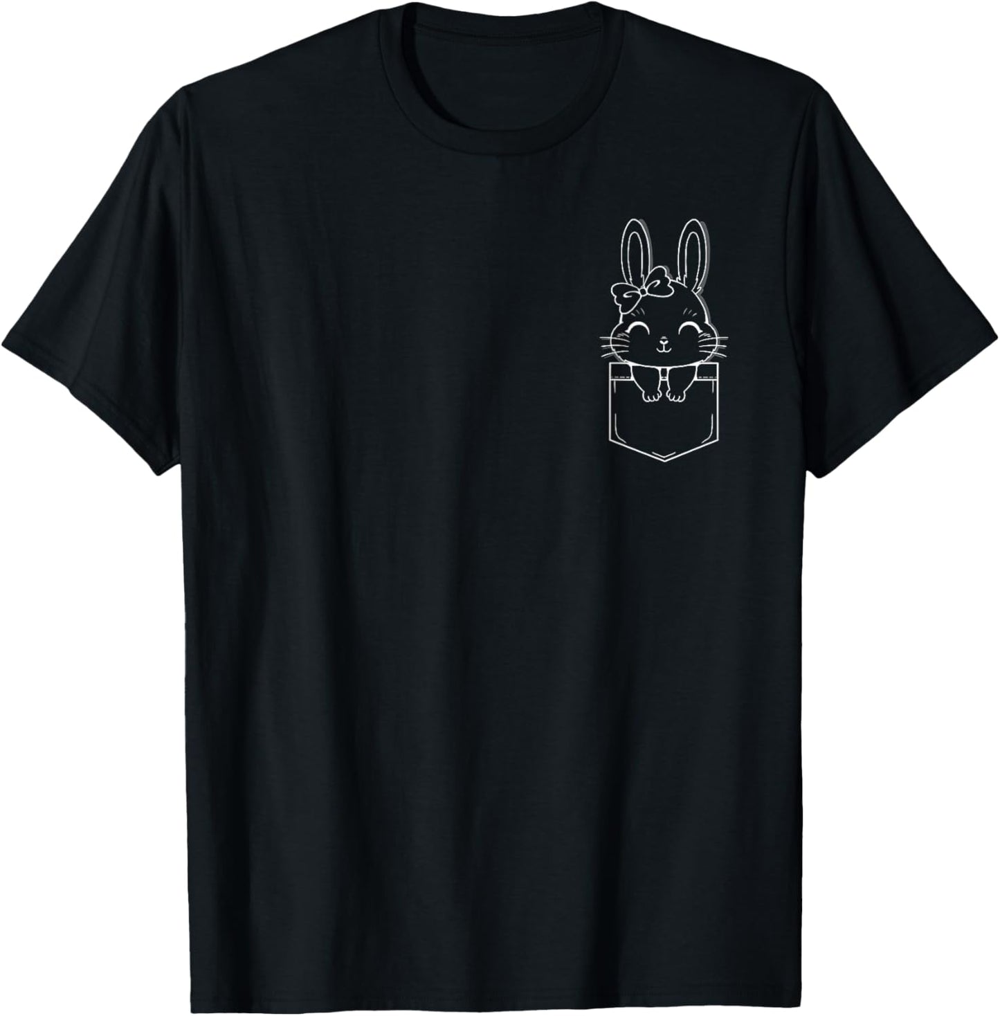 Cute Bunny Pocket Easter Egg Hunting Chibi Rabbit Bunnies