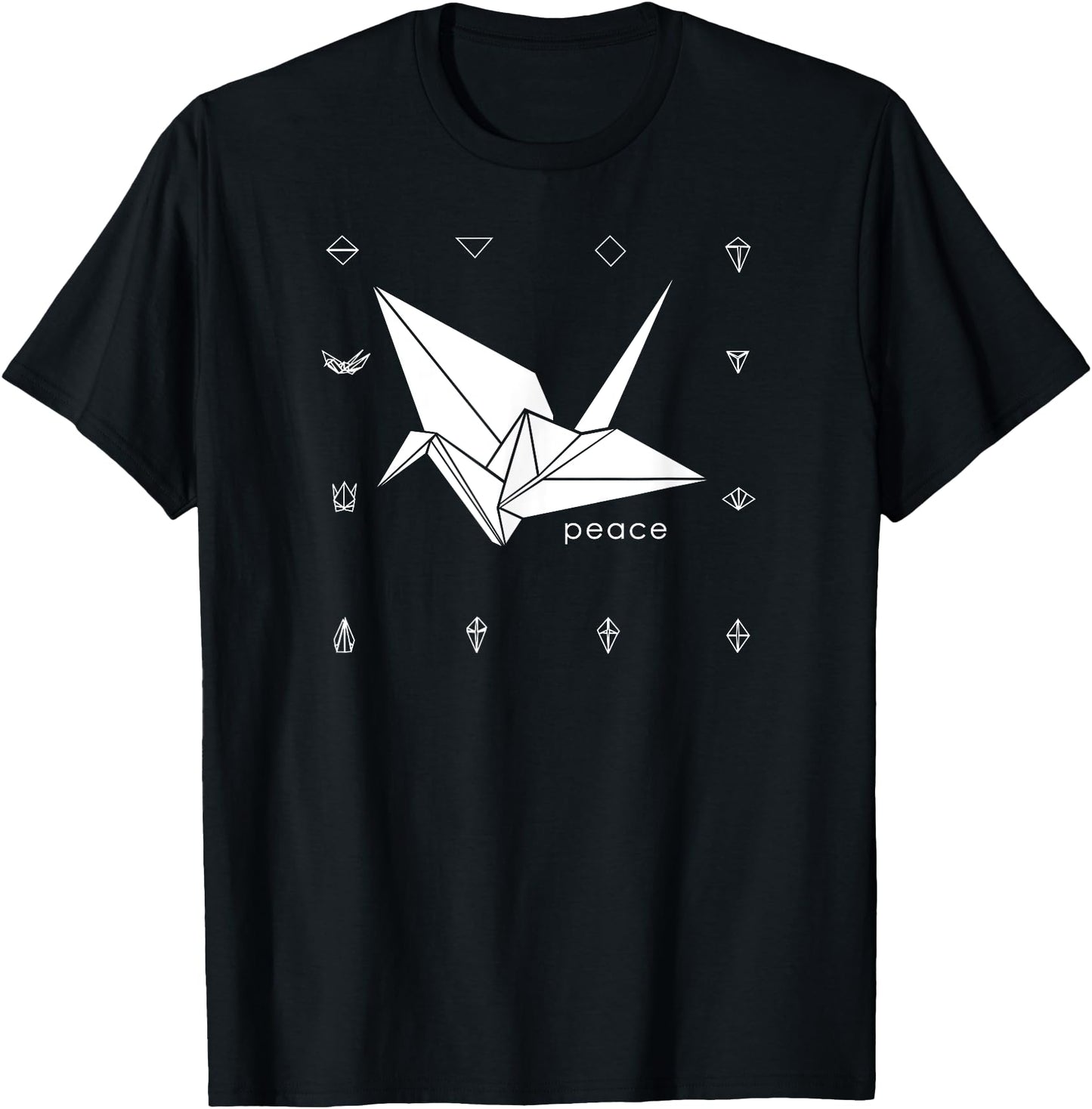 Peace Origami Crane Japanese T-Shirt
