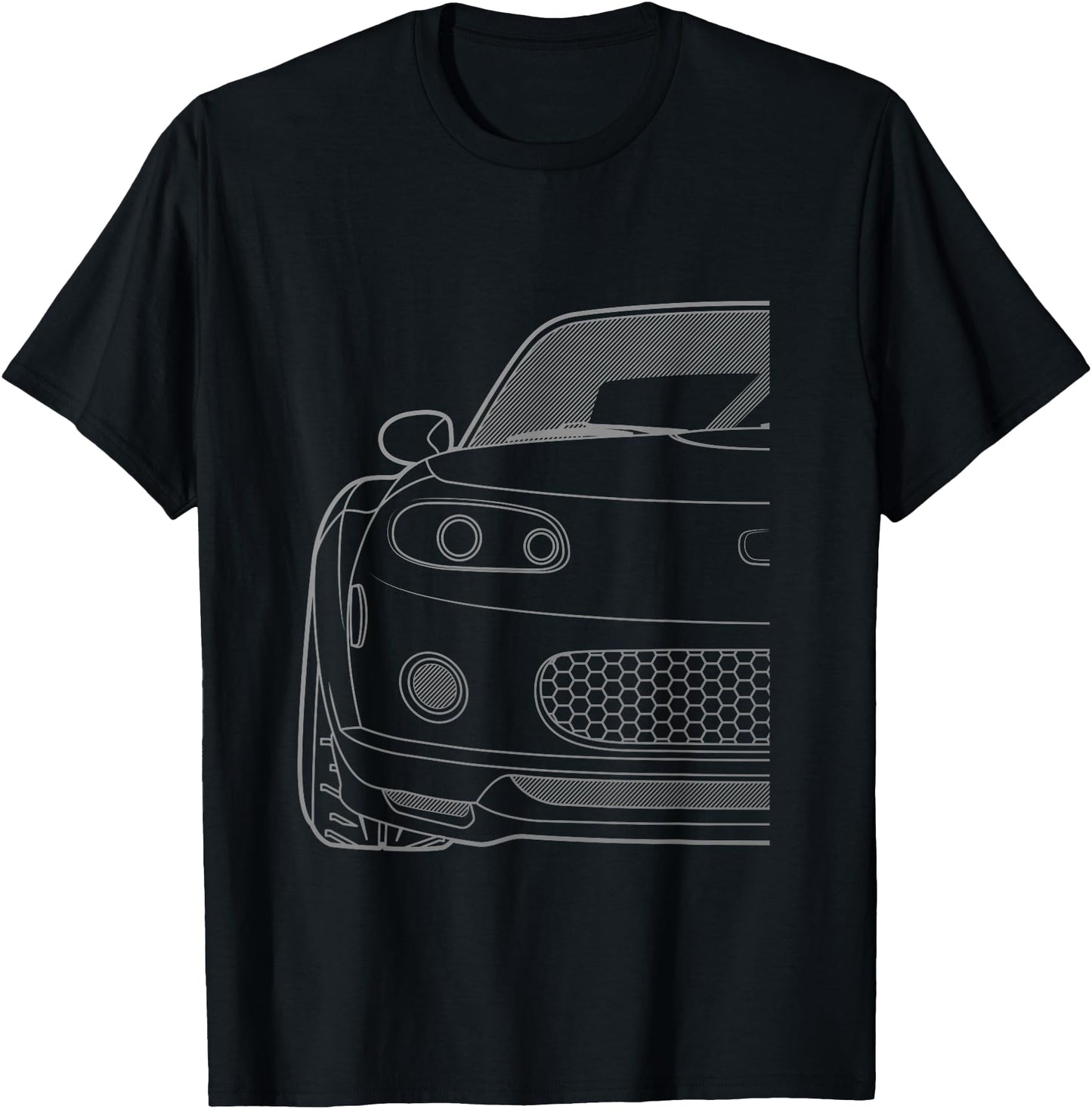 Roadster NC Series Racing Style Gray Tshirt
