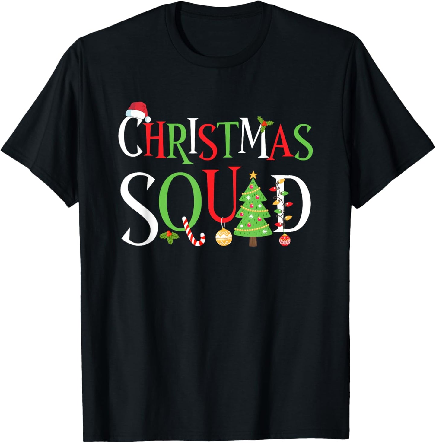 Christmas Squad Family Matching Funny Xmas