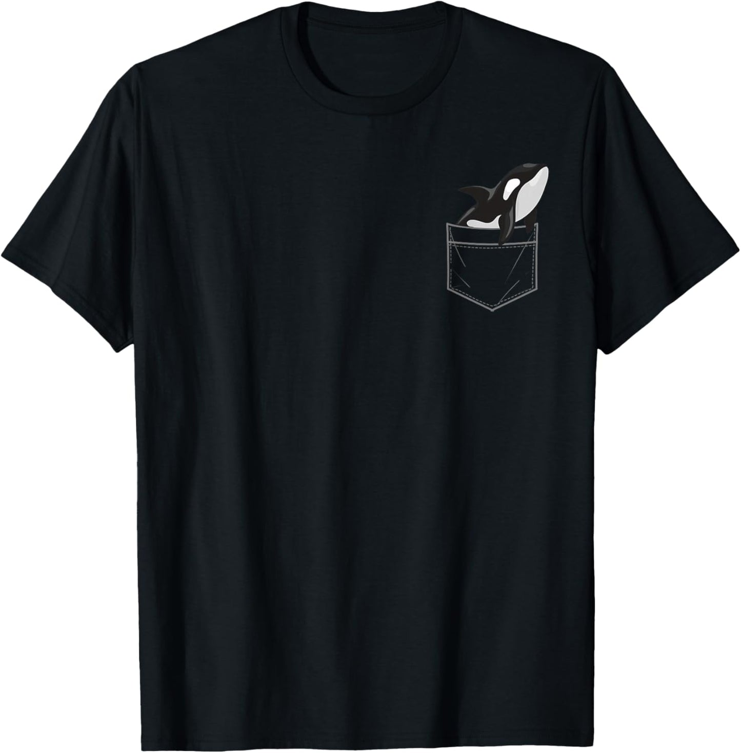 Cool Orca Design For Men Women Killer Whale Ocean Orca Lover T-Shirt