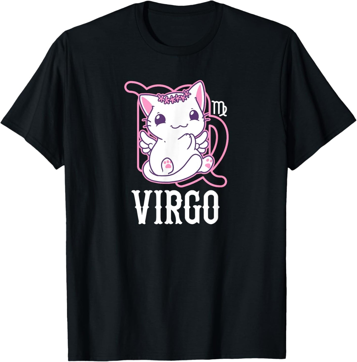 Virgo Zodiac Sign Chibi Anime for Cat Lover