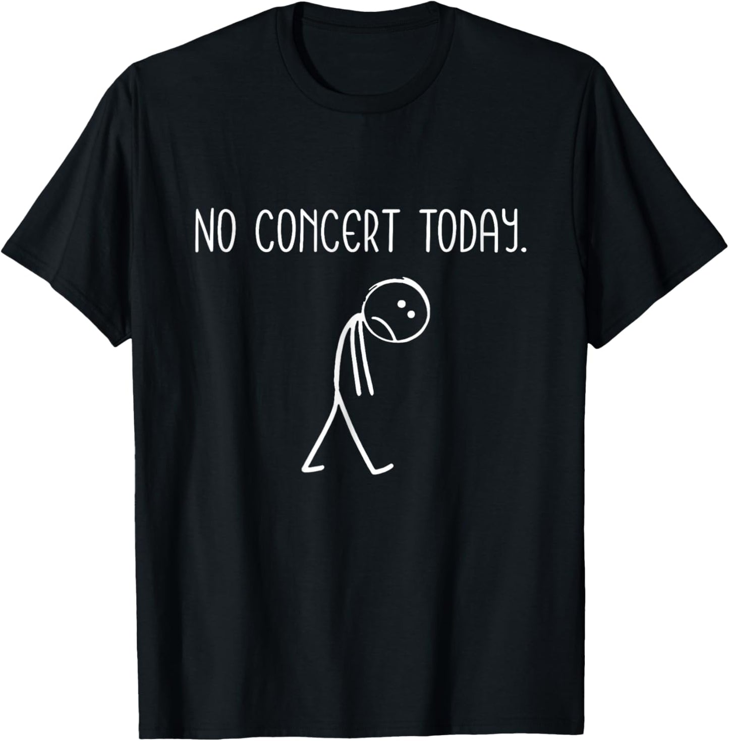 No Concert Today Figure Music Concert Lovers