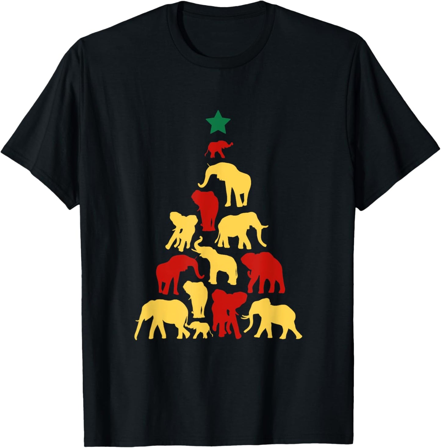 Elephant Christmas tree South Africa Safari animals Xmas