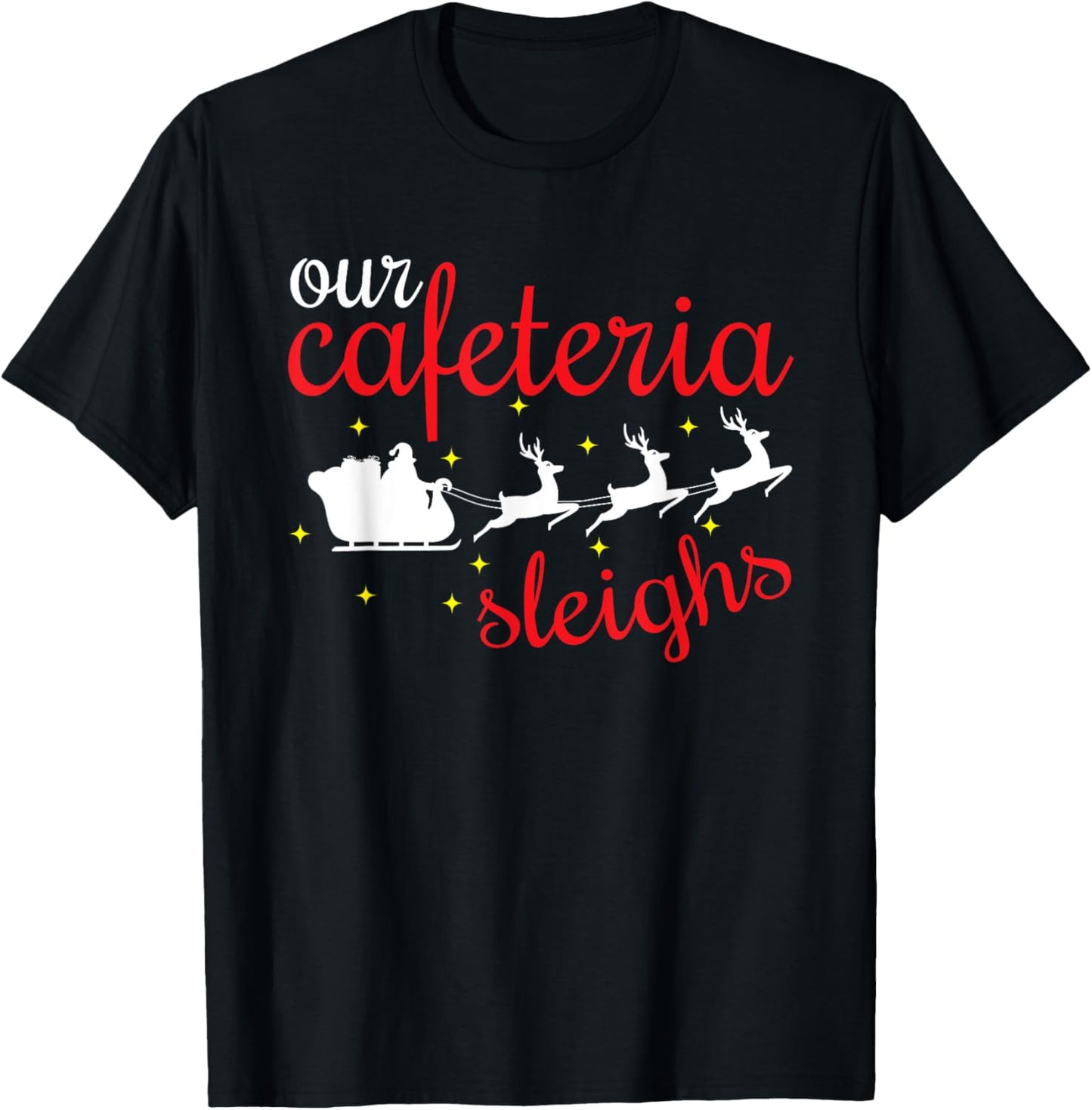 School Cafeteria Worker Xmas Food Christmas Lunch Lady