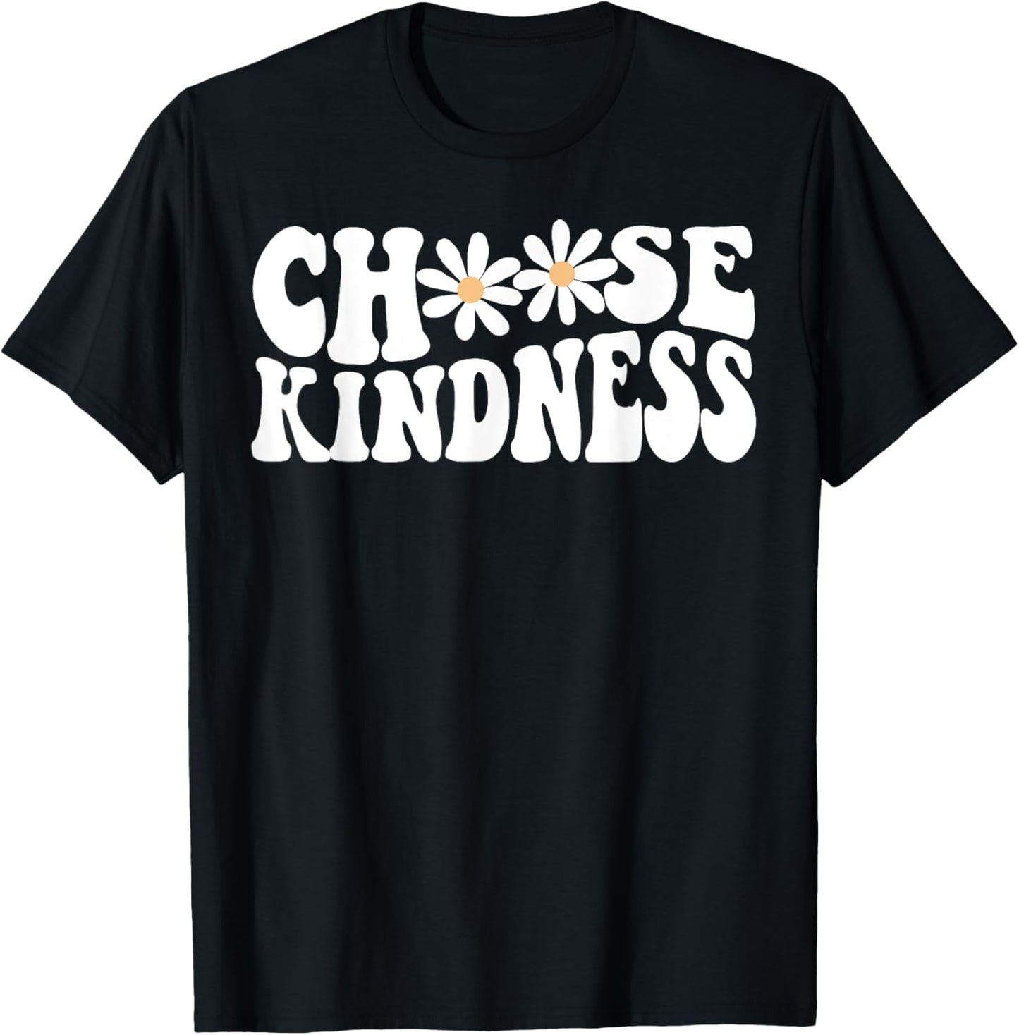 Choose Kindness Daisy Be Kind Inspirational Teacher Kids T-Shirt