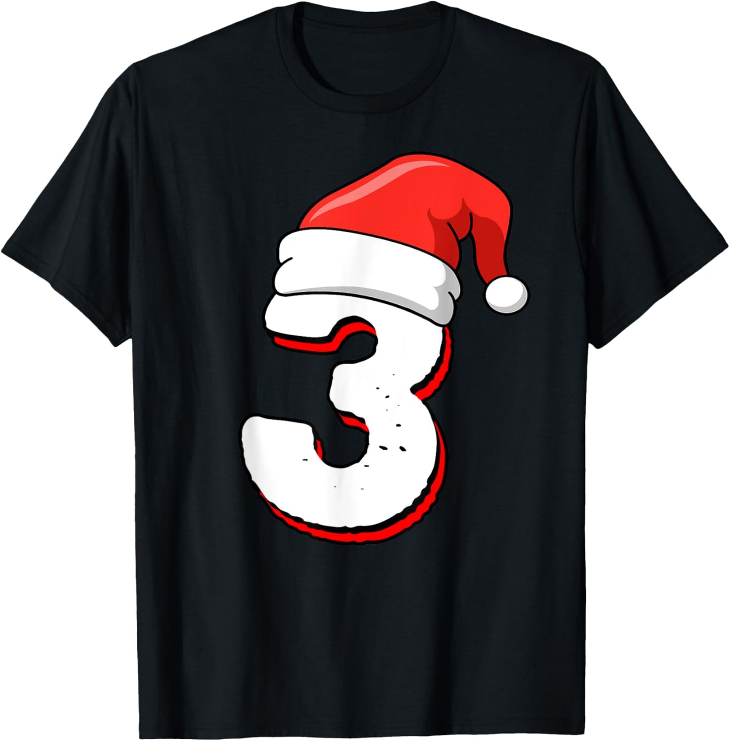 3rd Birthday Christmas Number 3 Years Old Birthday