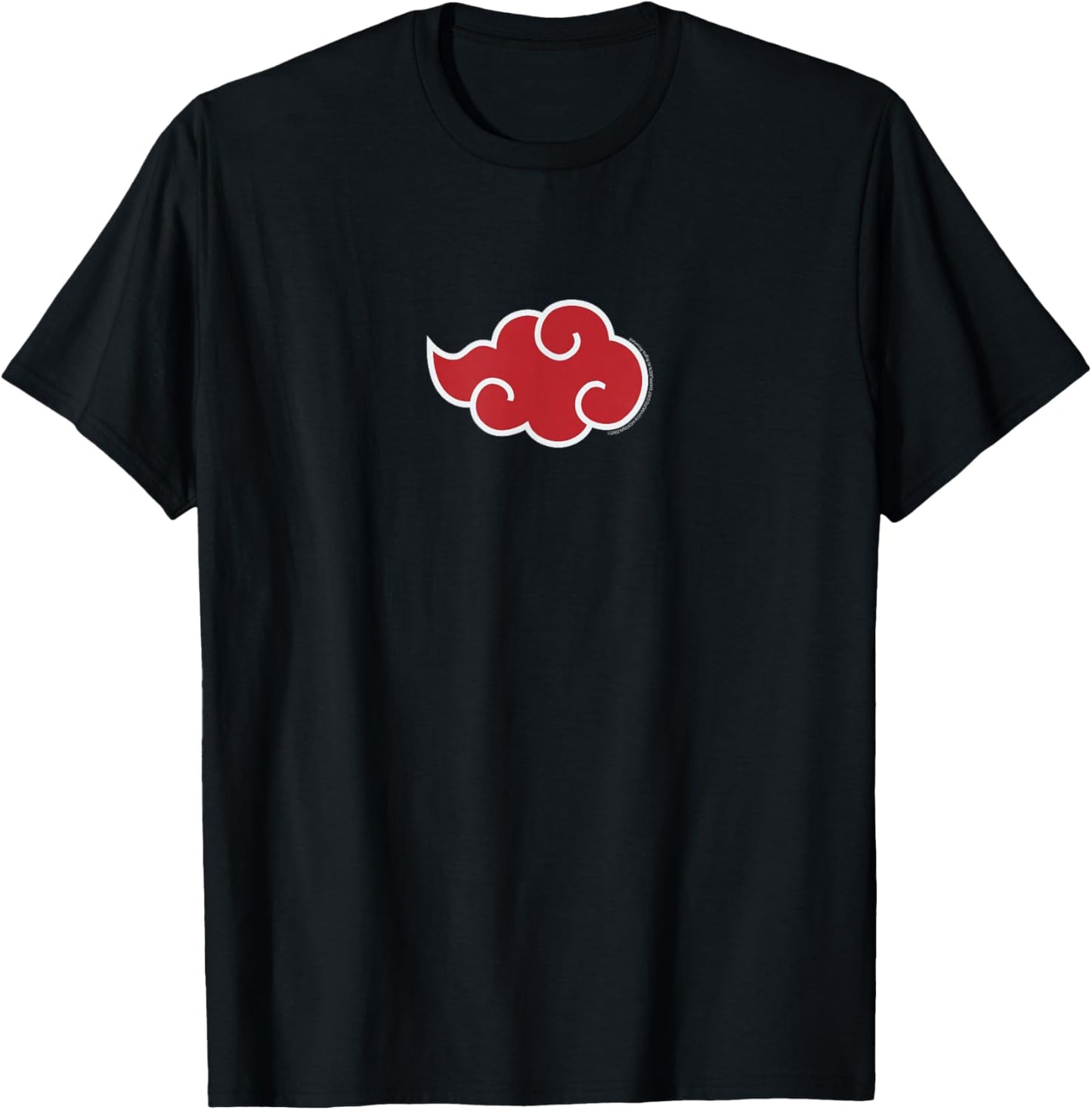 Naruto Shippuden Akatsuki Red Cloud Symbol Centered Anime
