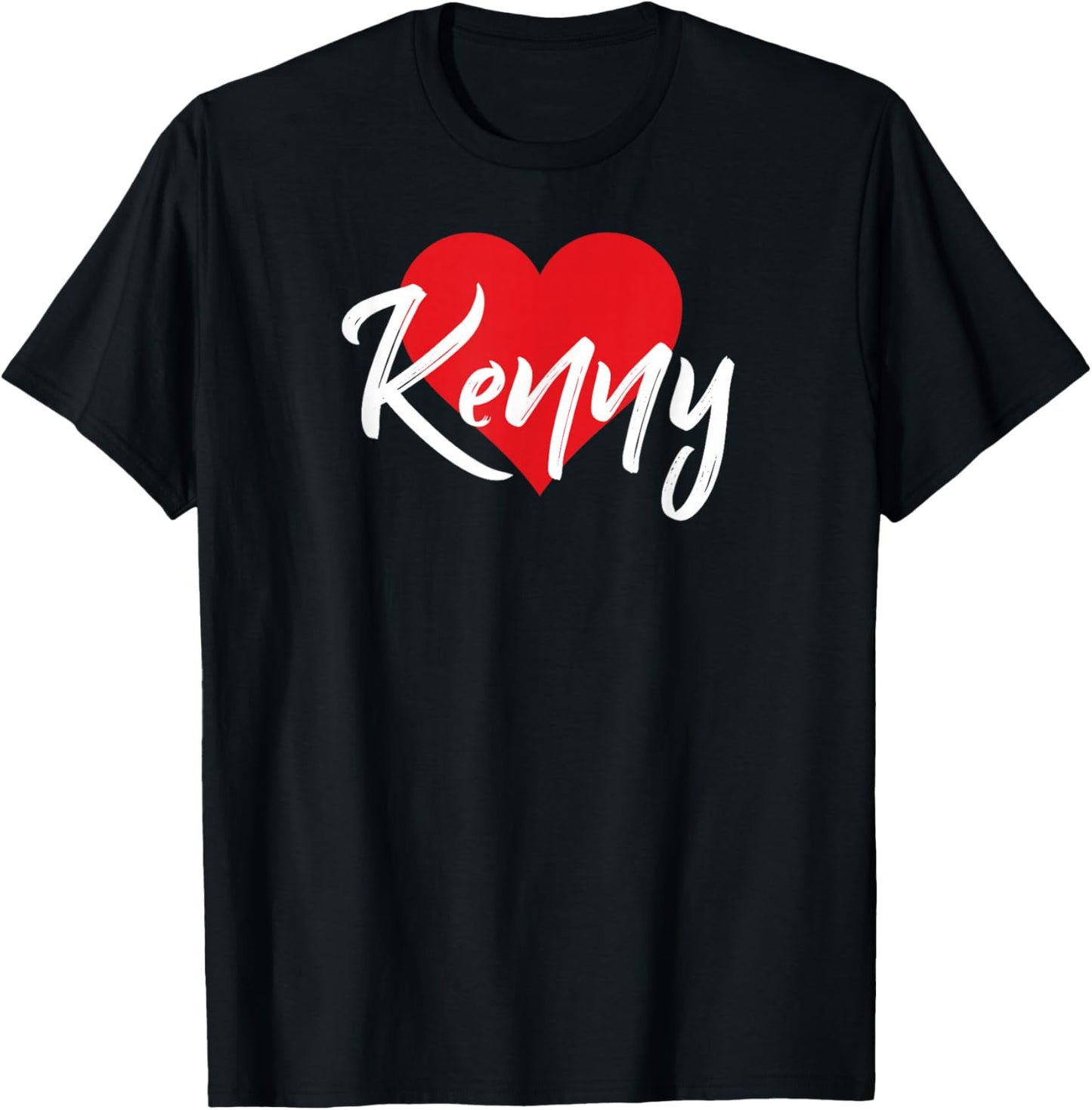 I Love Kenny First Name Tshirt I Heart Named