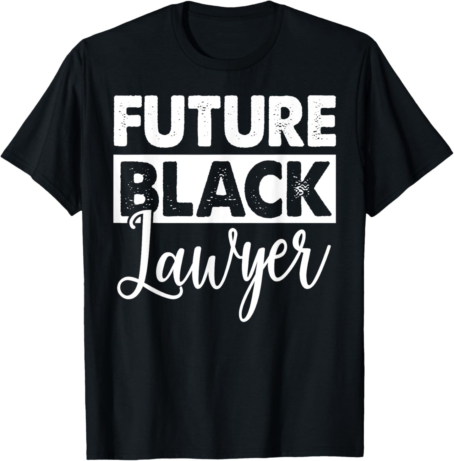 Future Black Lawyer Tee Shirts Women Scale Of Justice Gifts