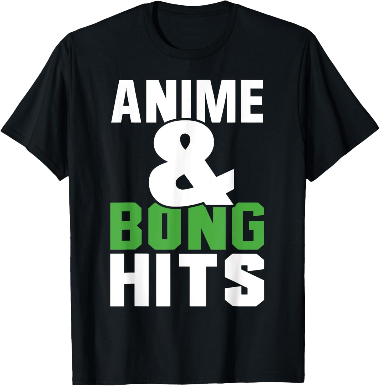 Anime And Bong Hits - Kuwaii Art Asian Animation Style Weed