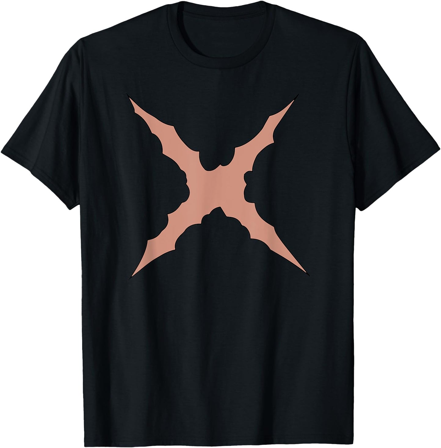 Cool X Chest Scar Design Anime Graphic For Cosplayers Boys