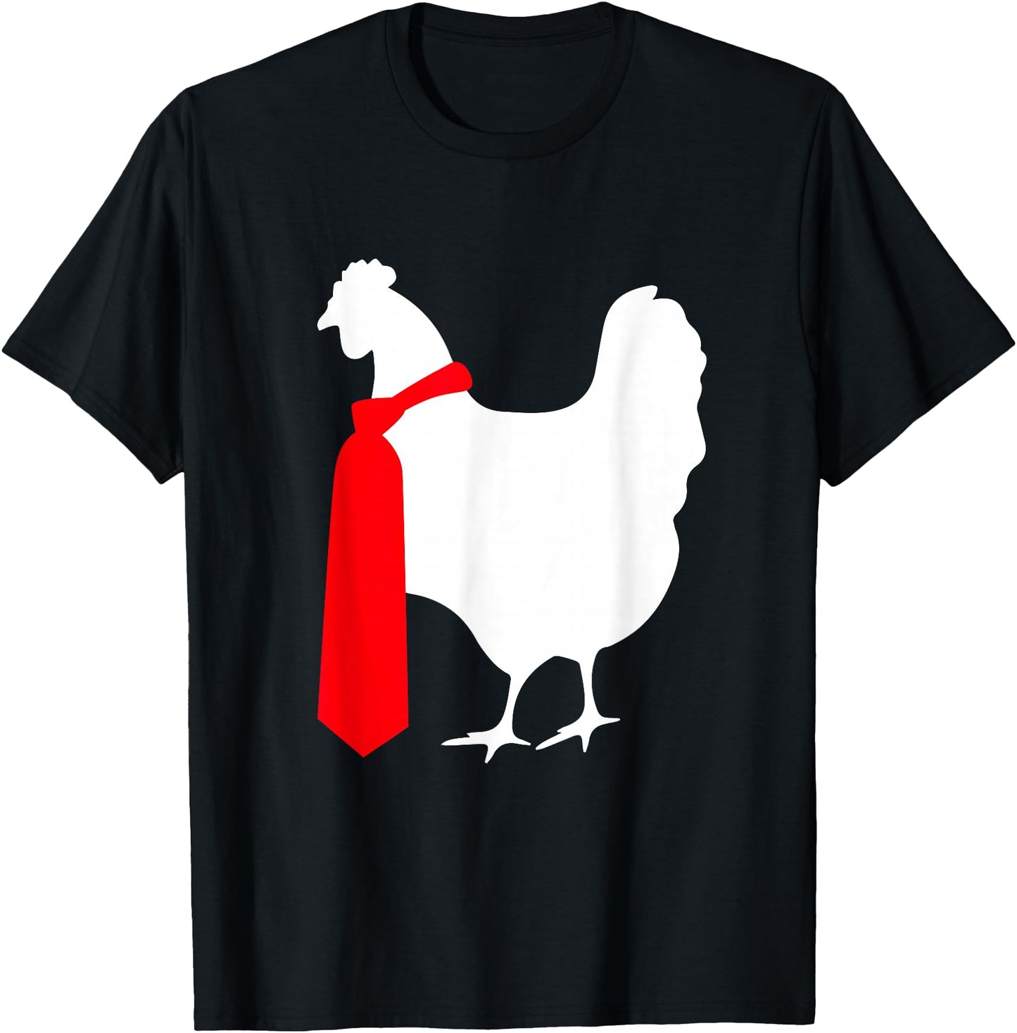 Japanese Hentai Tees Hentai Ecchi Anime T-Shirt - Funny Hen Wearing A Tie Gag Tee