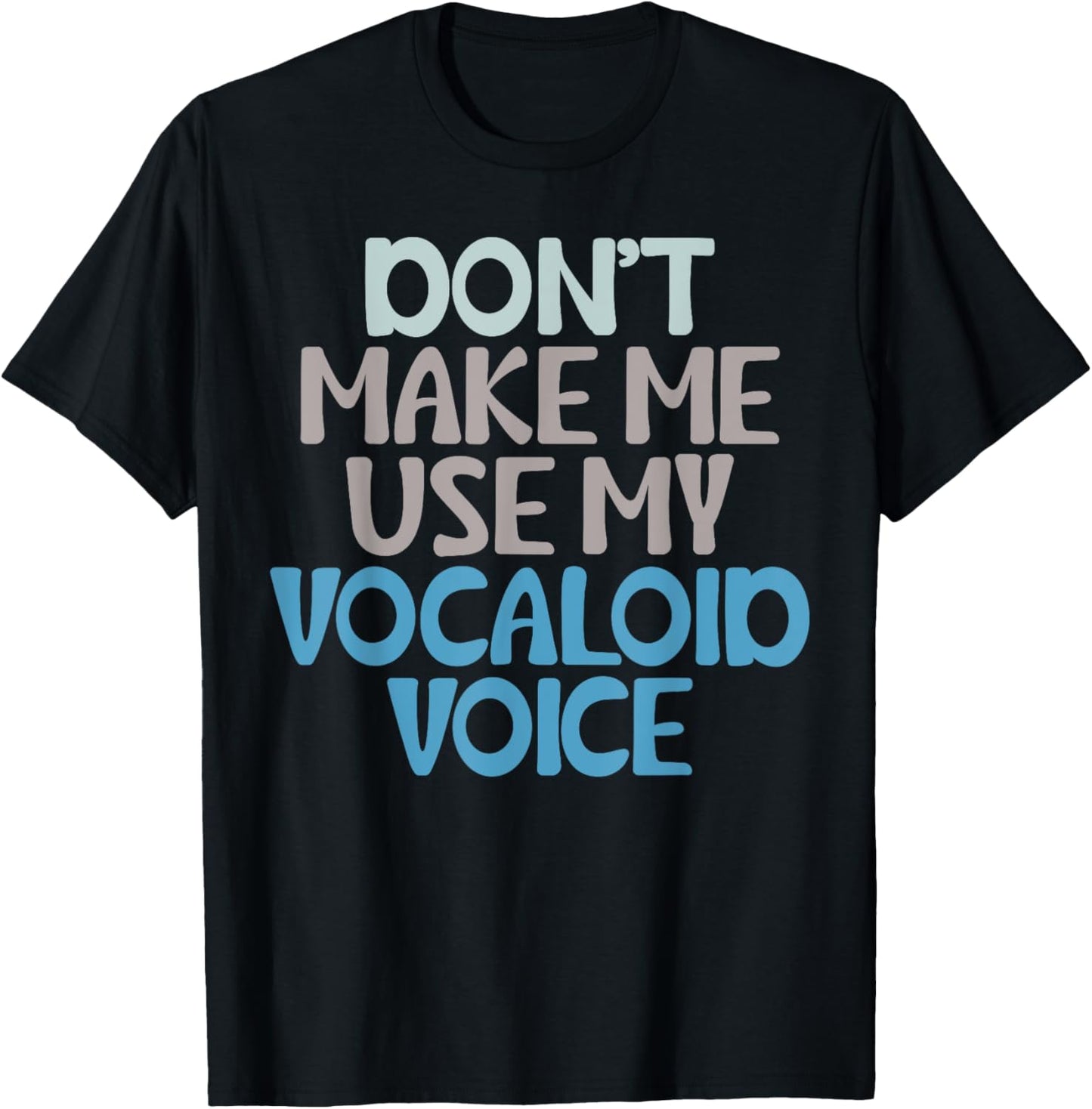 Funny Vocaloid Voice T-shirt Anime Japanese Music Lover