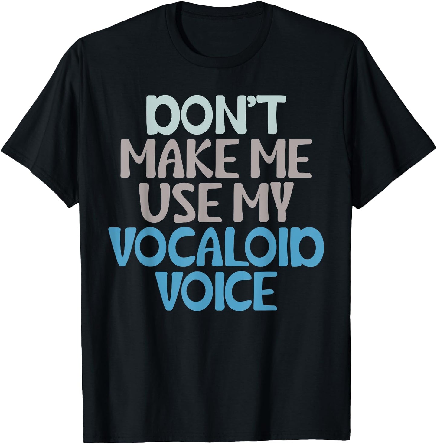 Funny Vocaloid Voice T-shirt Anime Japanese Music Lover