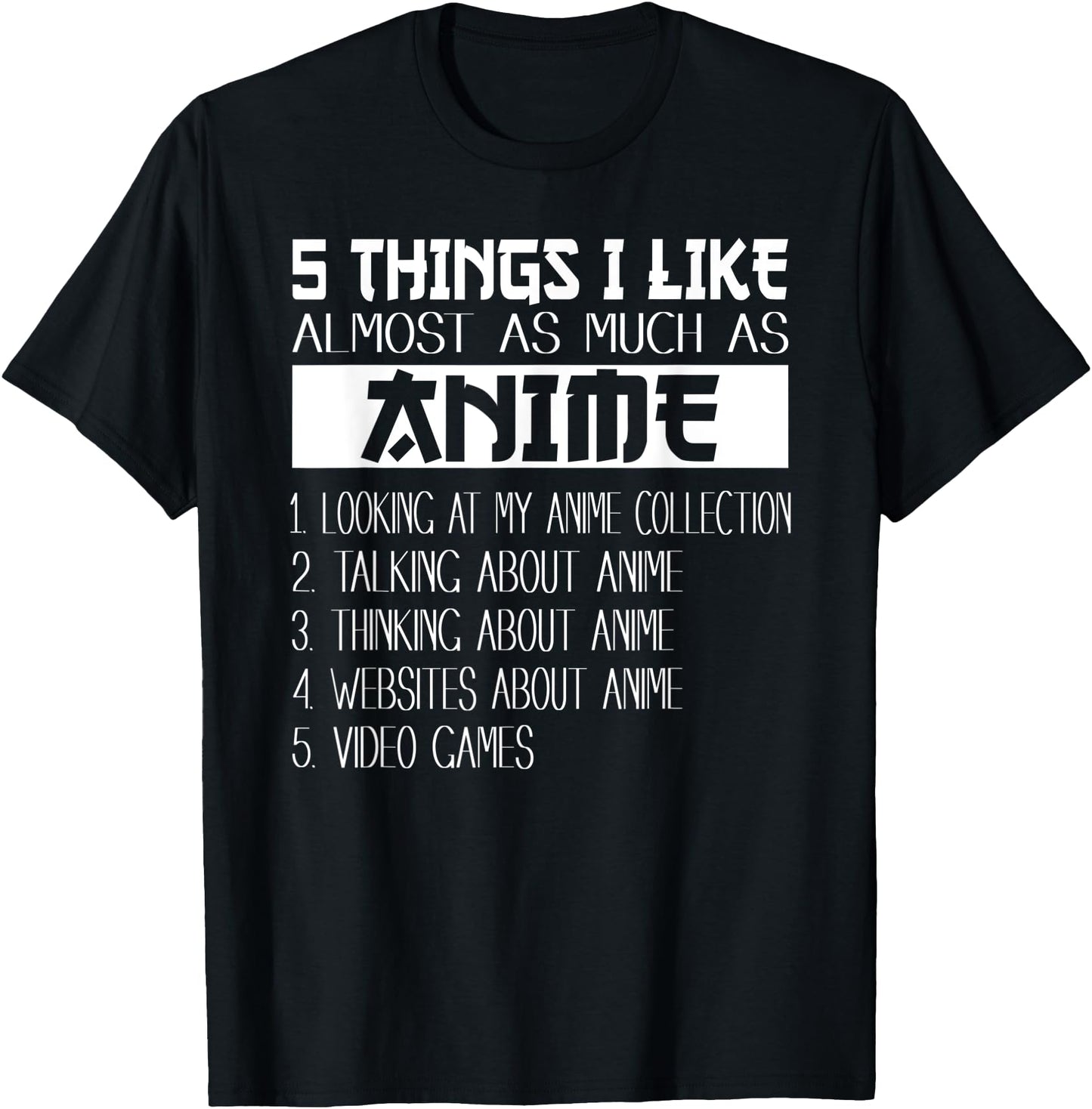 Anime 5 Things I Like Almost As Much as Anime & Video Games
