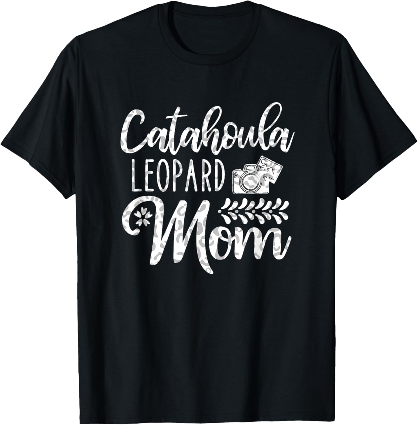 Catahoula Leopard Dog Mom Cute Paw Design for Men Women Kids T-Shirt