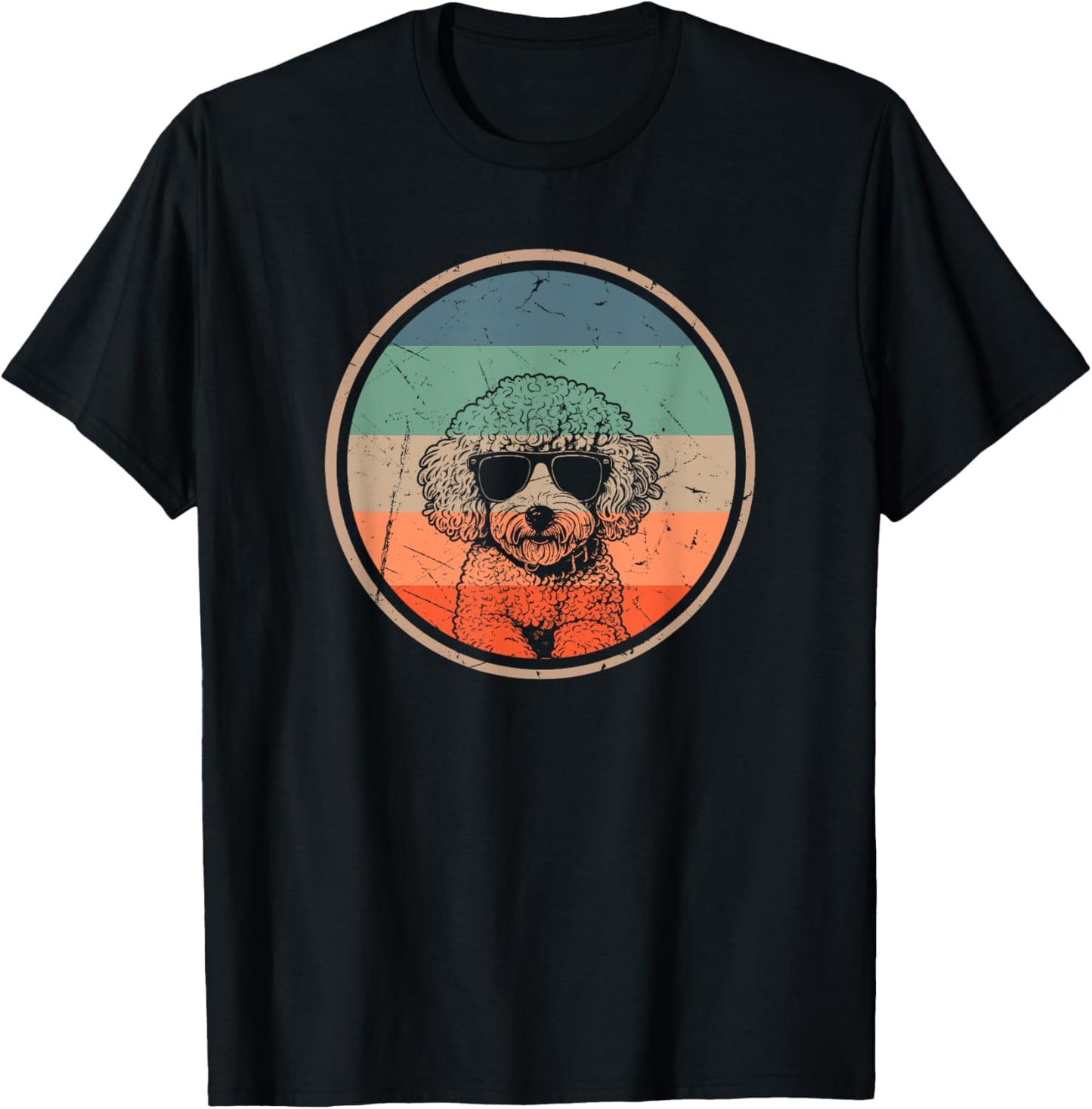 Poochon Dog Lover Gifts for Men Women Vintage Retro Dog Xmas