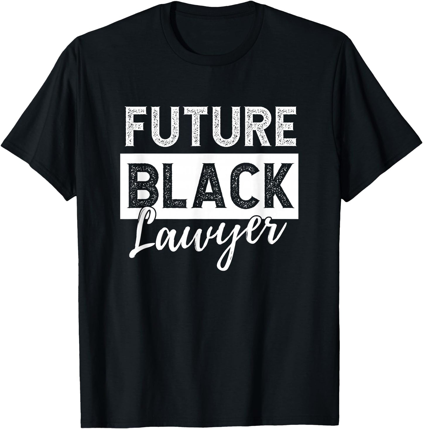Future Black Lawyer Justice Law School Student Attorney