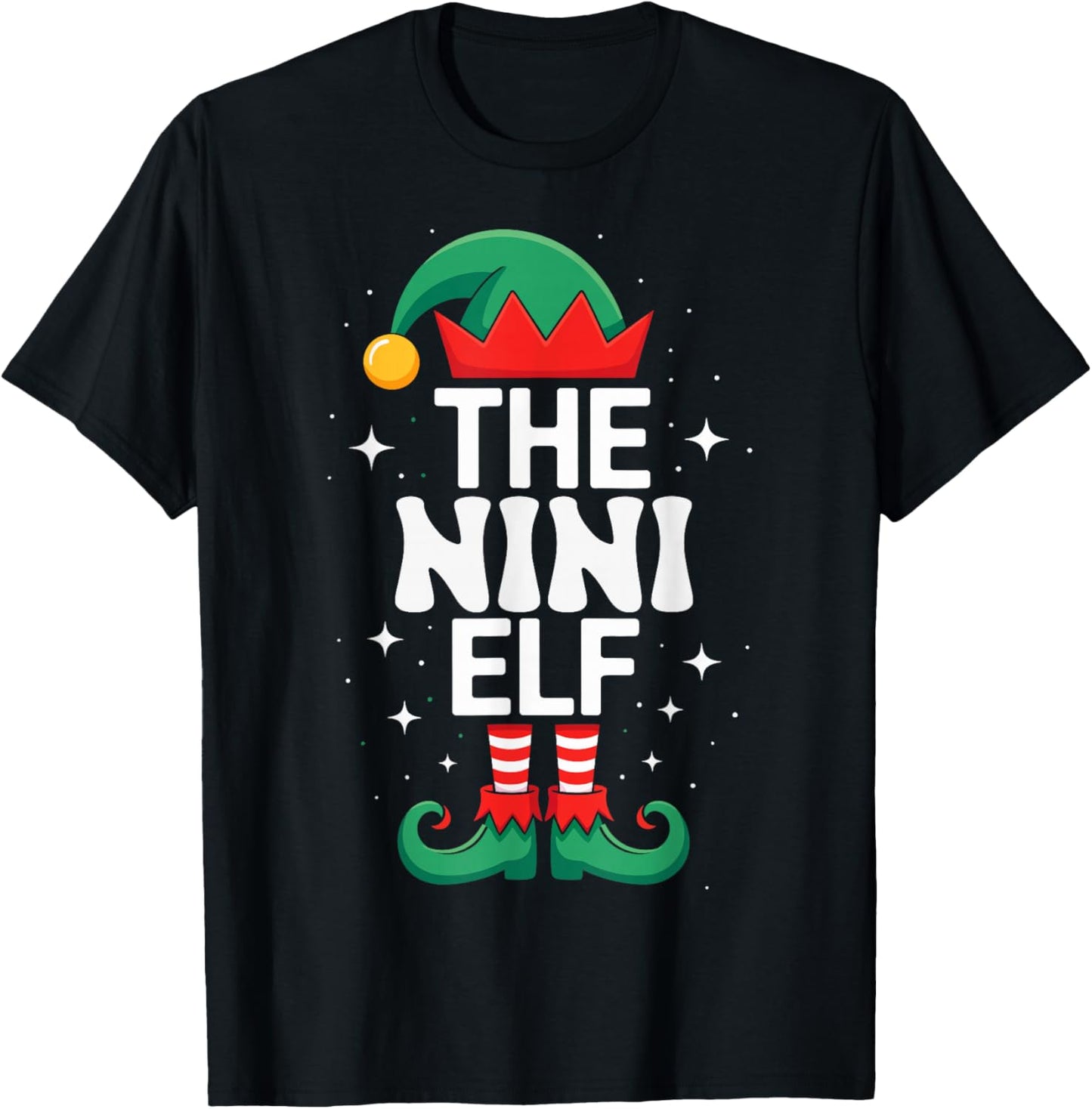 The Nini Elf Funny Christmas Matching Family Group