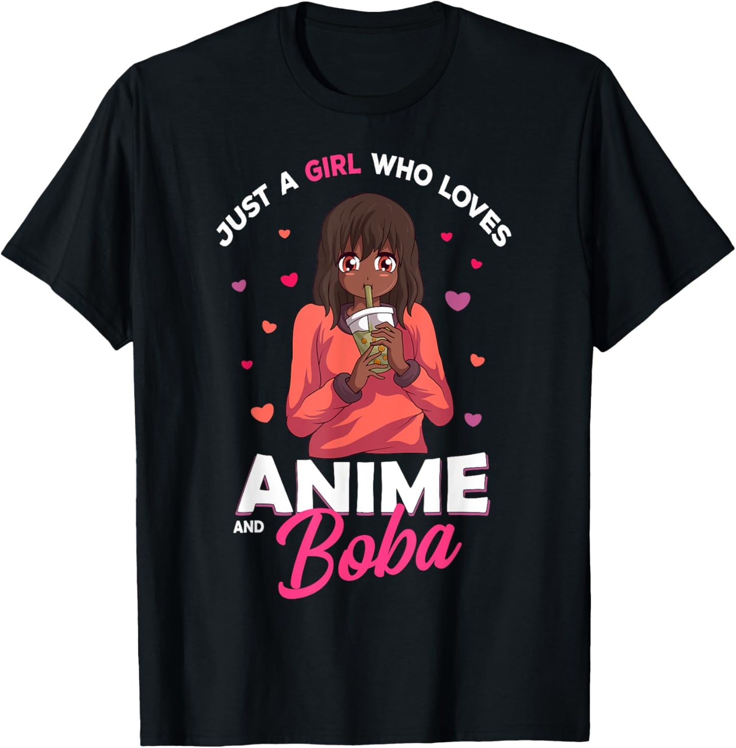 Just A Girl Who Loves Anime and Boba Bubble Tea Anime Lovers