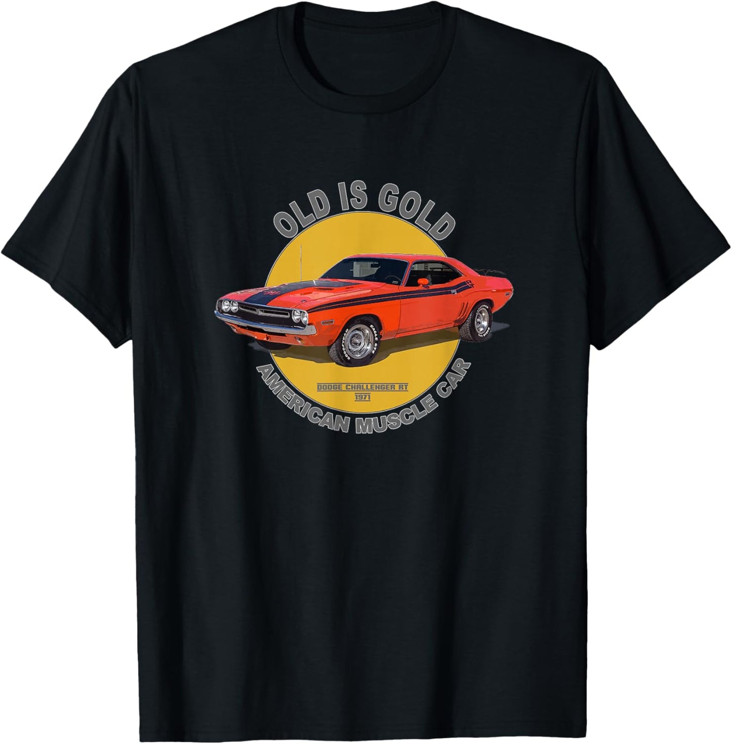 Challenger RT American Muscle Car 60s 70s T-Shirt