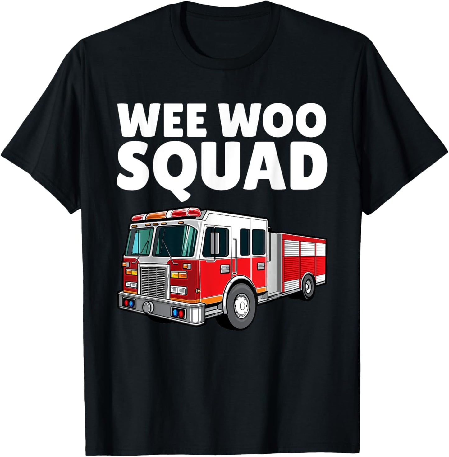 Funny Firefighter Art For Men Women Kids Fire Truck Fireman