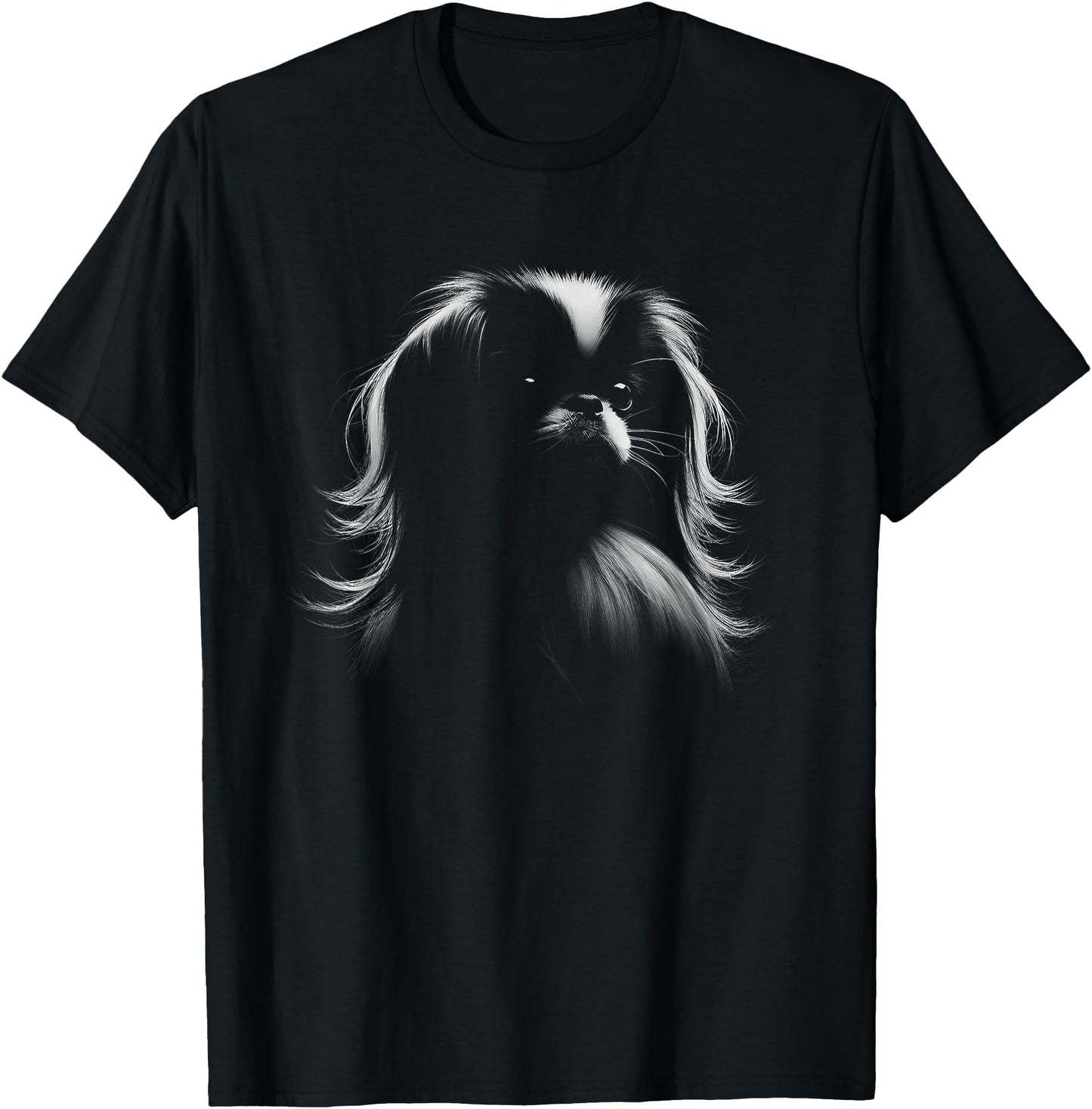 Japanese Chin Dog Face Art Design