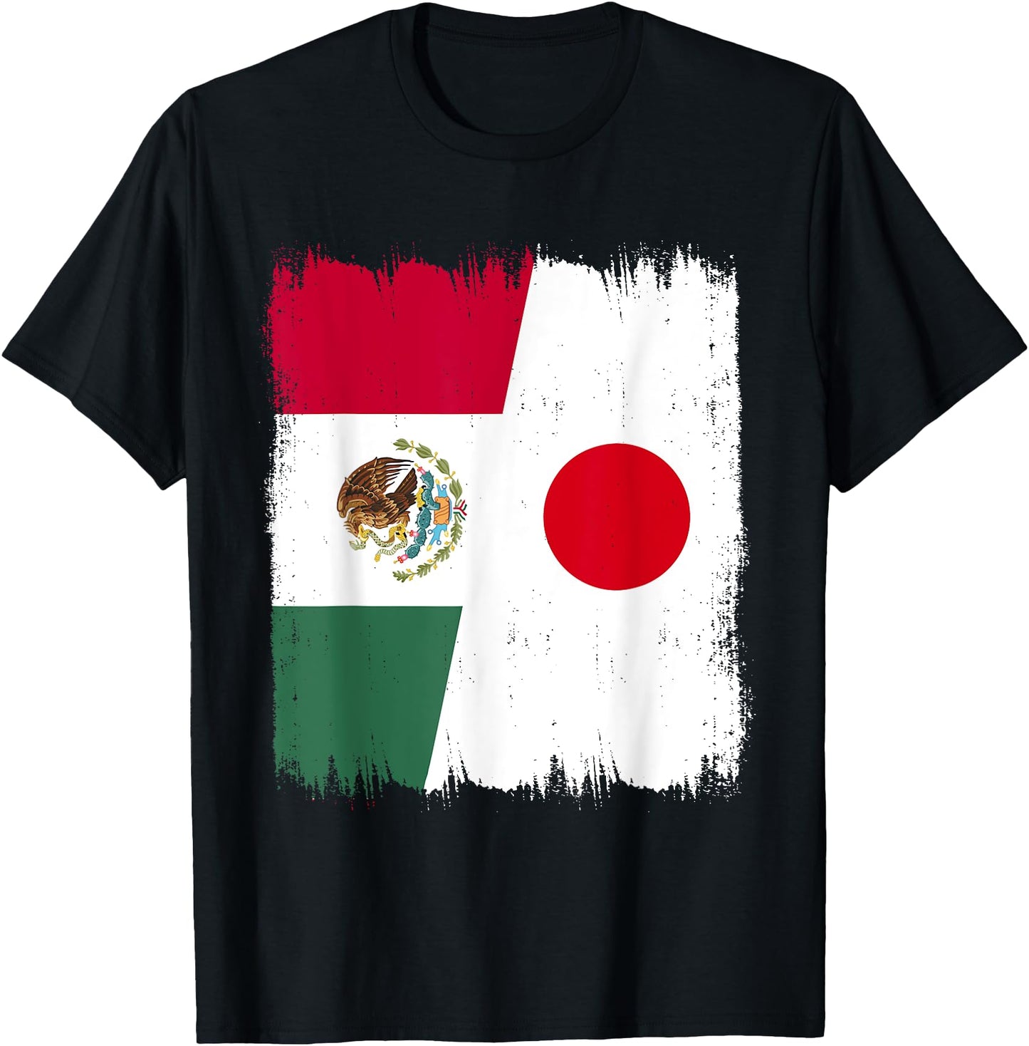 Mexico Japan Half Flag Wear Mexican Japanese Roots