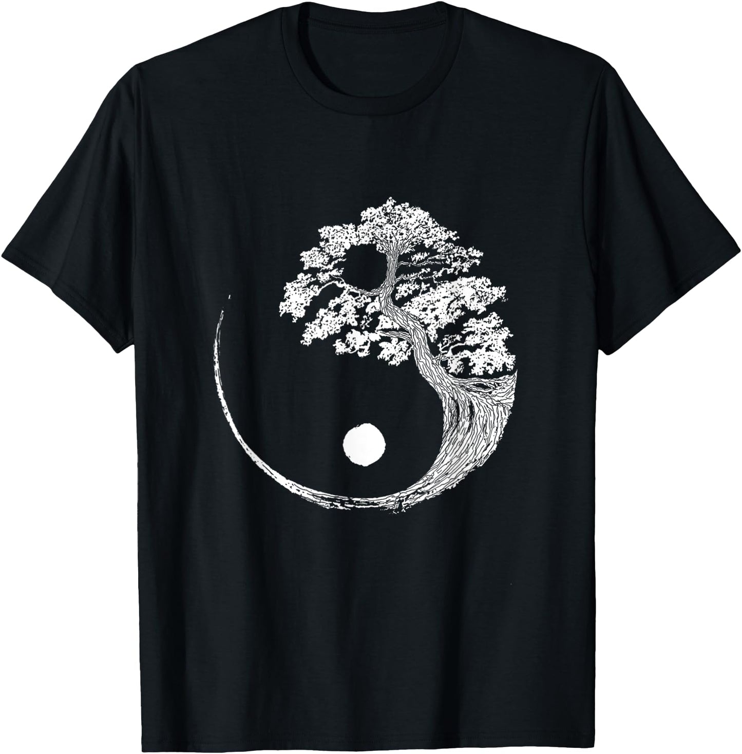 Yin Yang Bonsai Tree Japanese Buddhist Zen