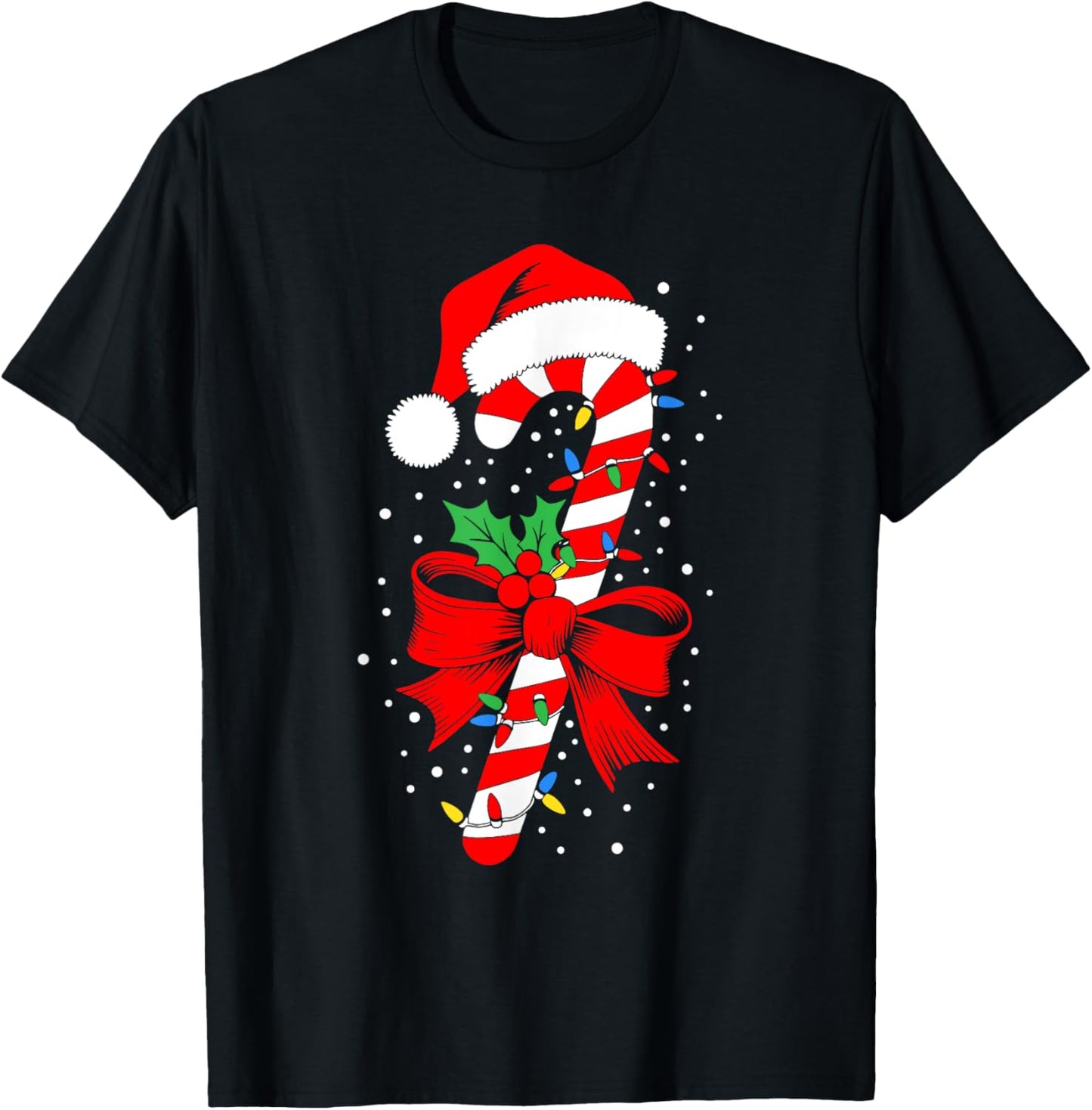Christmas Candy Cane Shirt Boy Girl Kids Men Women Pajamas