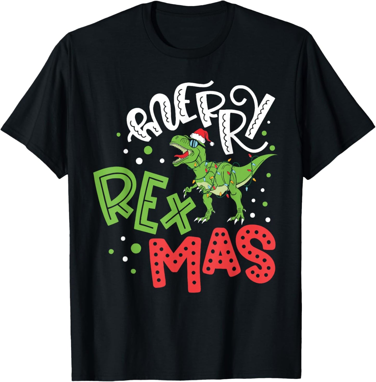 Merry Rex Mas Christmas T rex Dinosaur Xmas Boys Kids Pajama