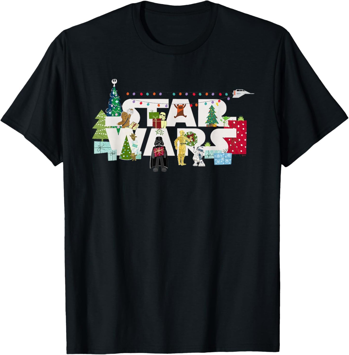 Star Wars Christmas Logo Holiday Celebration