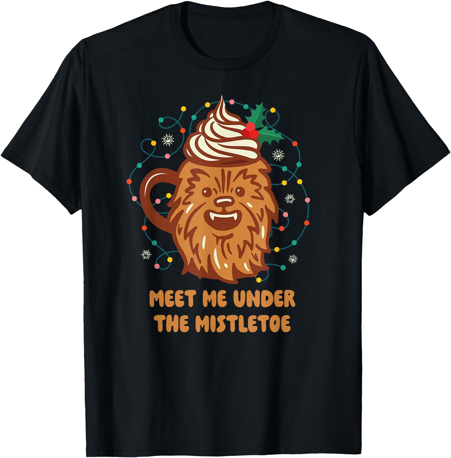 Star Wars Christmas Meet Me Under the Mistletoe Chewie Mug