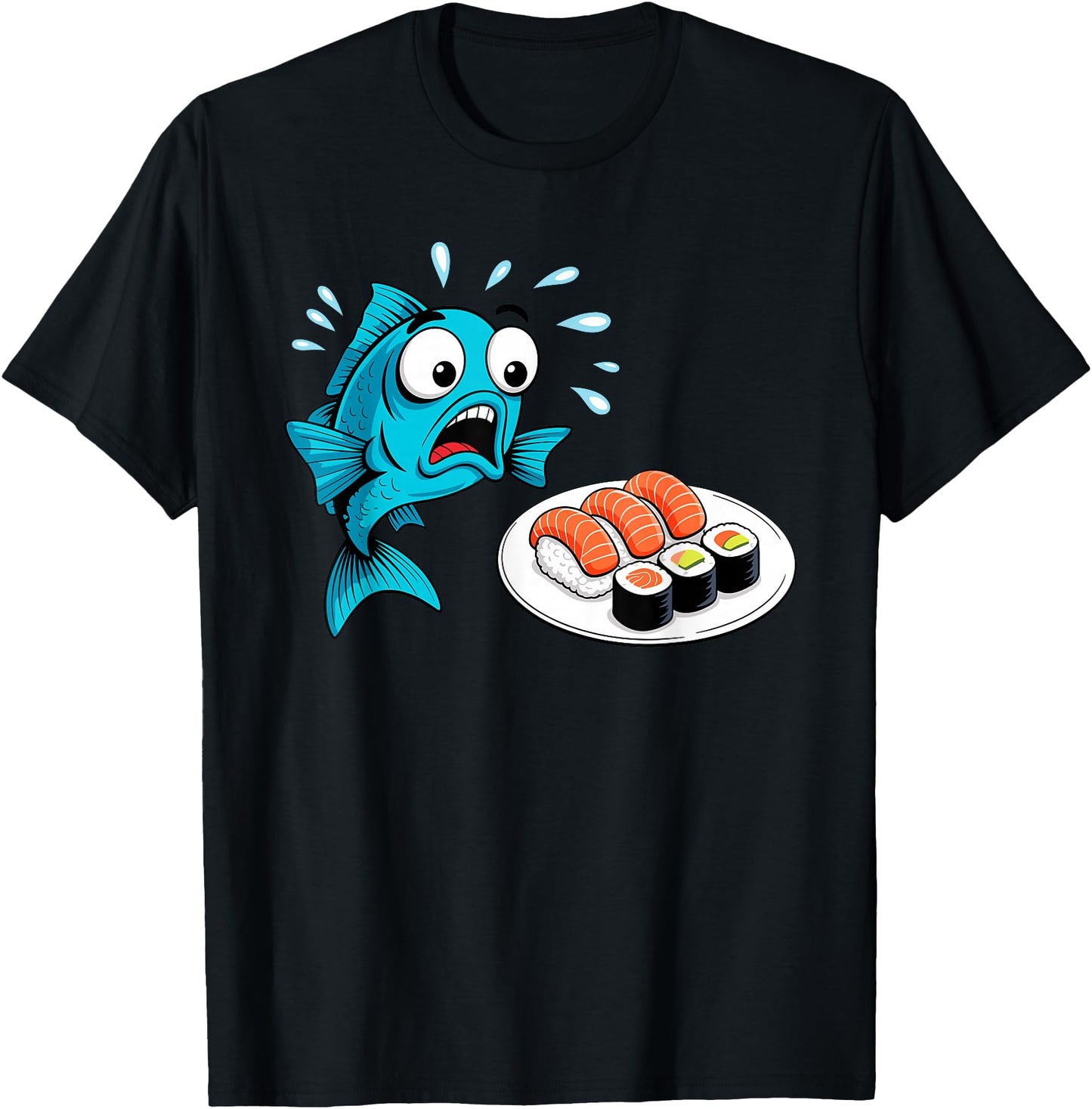 Fish Scared Sushi Japanese Food
